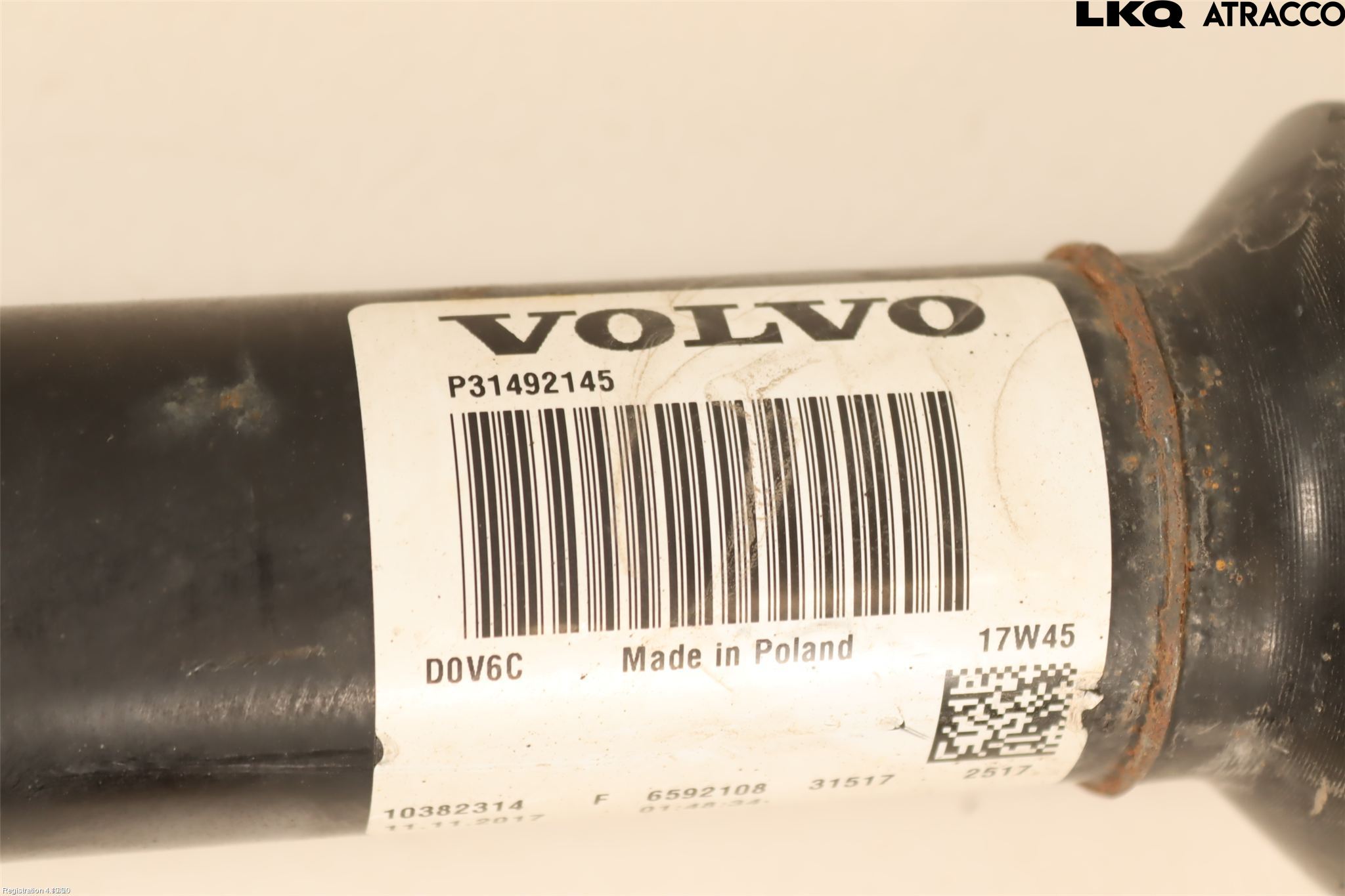 Volvo XC60 18- Mellanaxel Komp