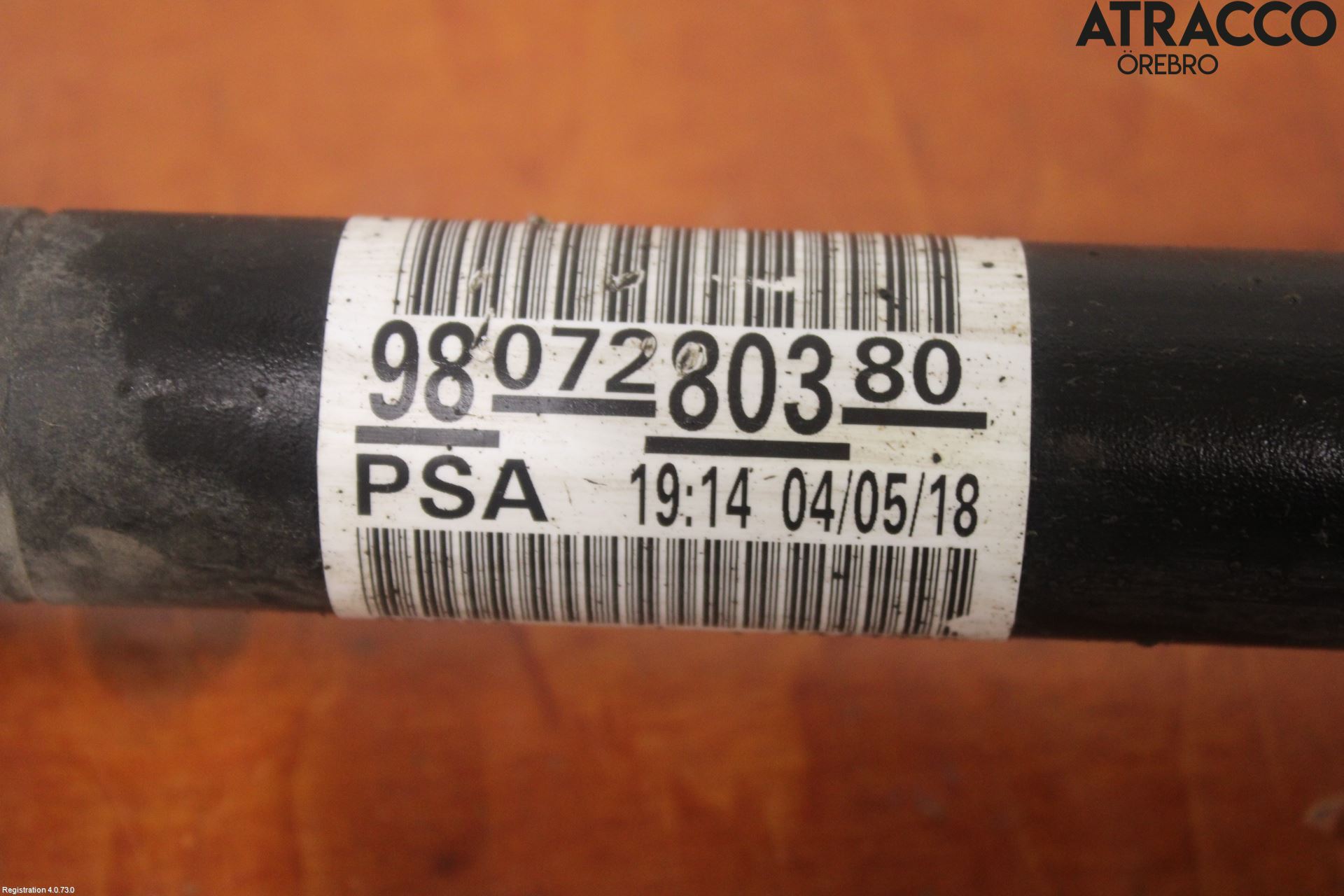 Citroen C4 CACTUS 14-20 Drivaxel Fram Höger