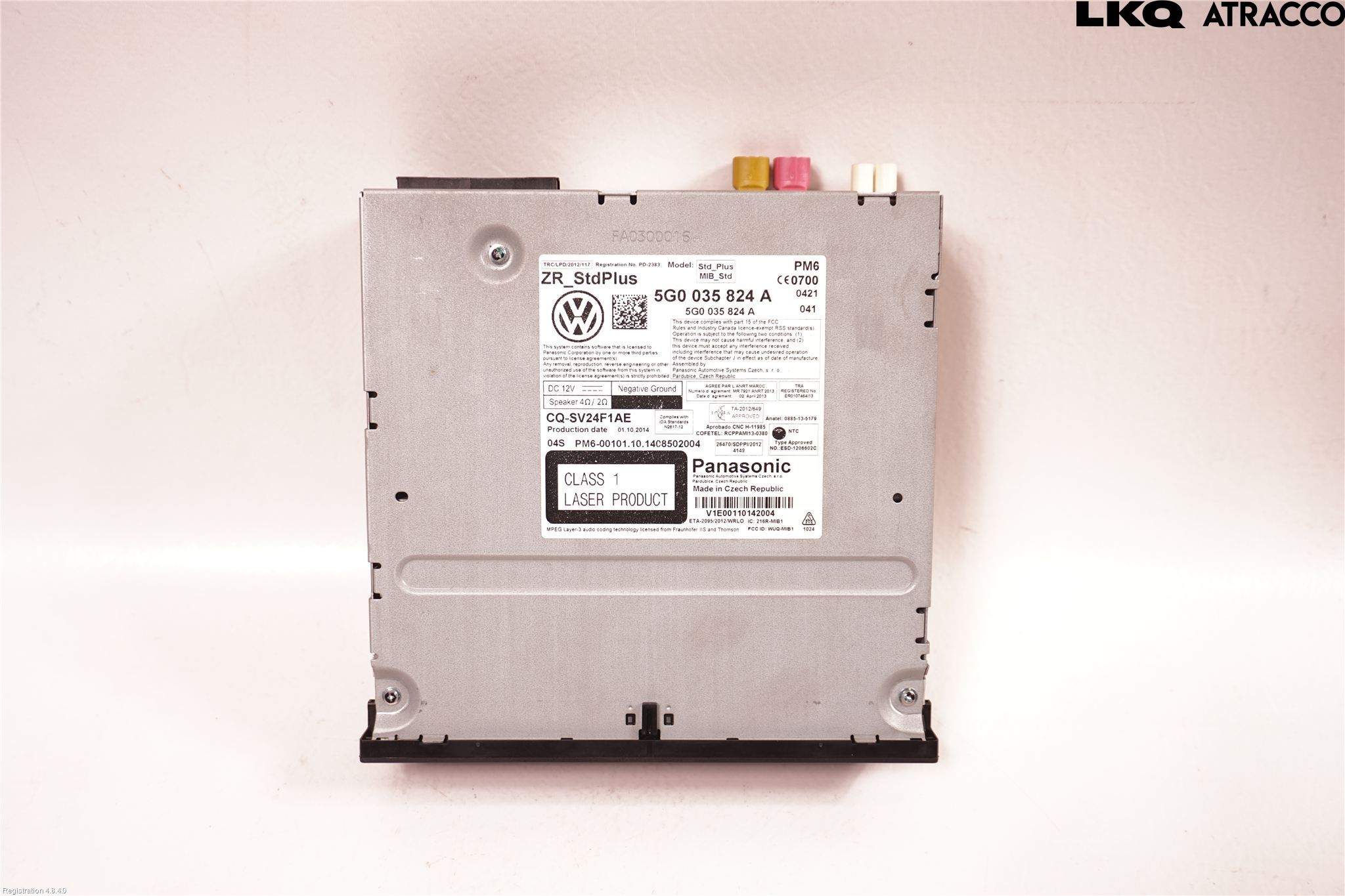 Volkswagen VW GOLF / E-GOLF VII 13-20 Styrenhet Multimedia