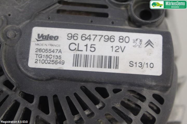 Citroen C3 10-17 Generator