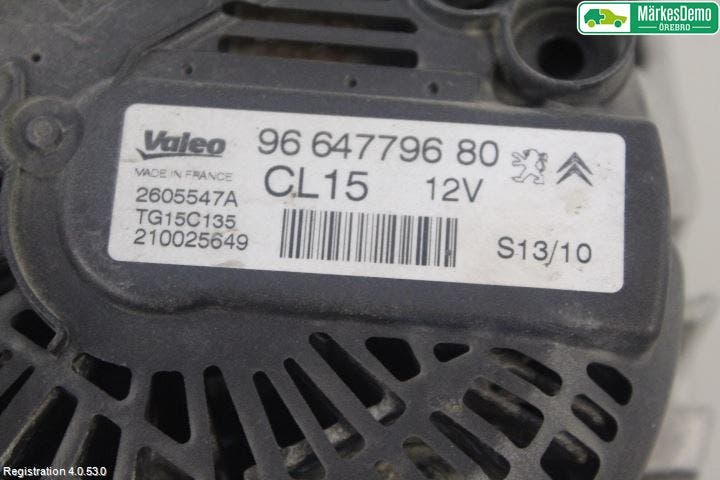 Citroen C3 10-17 Generator