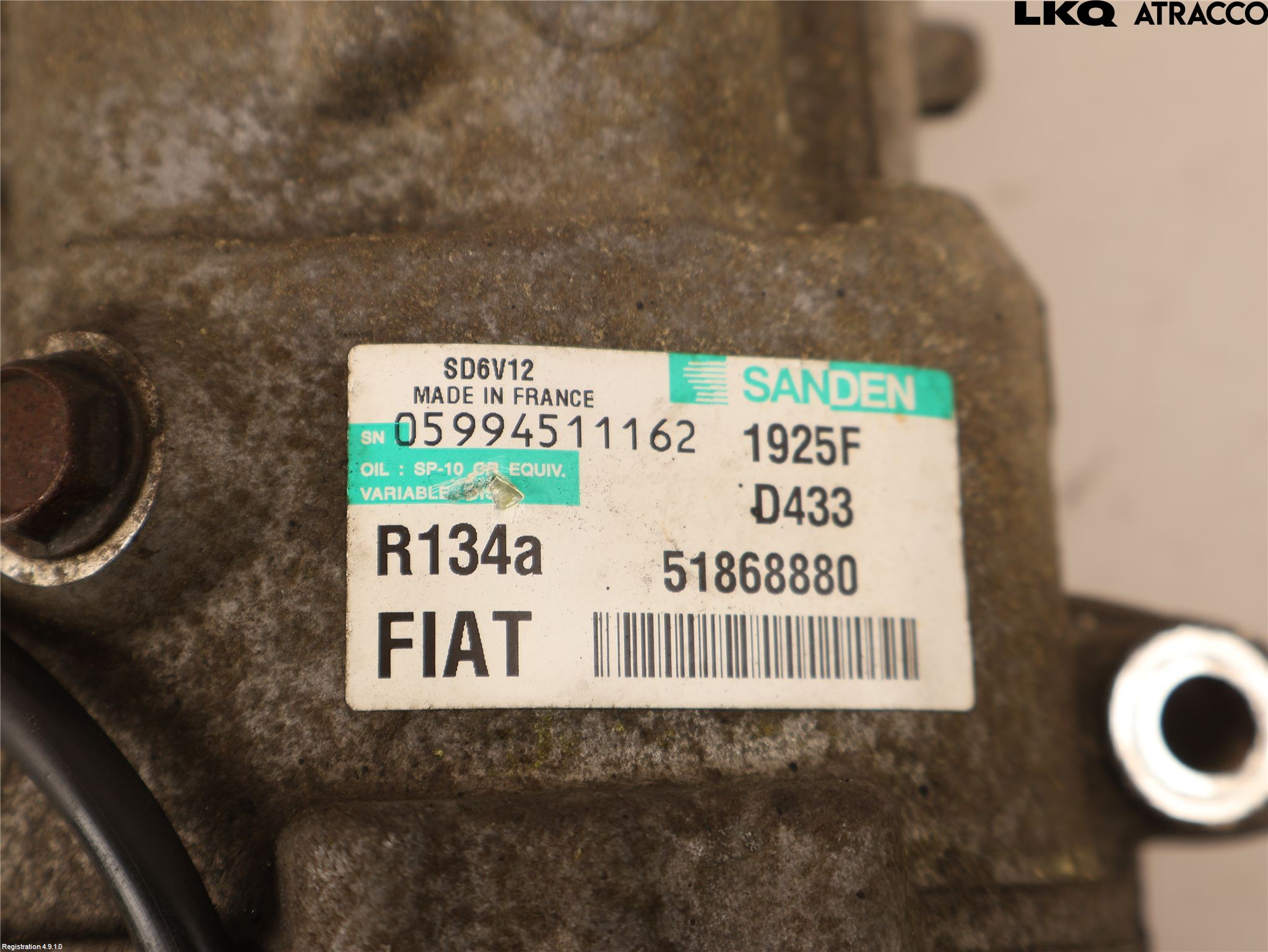 Opel COMBO D 12-18 Ac Kompressor