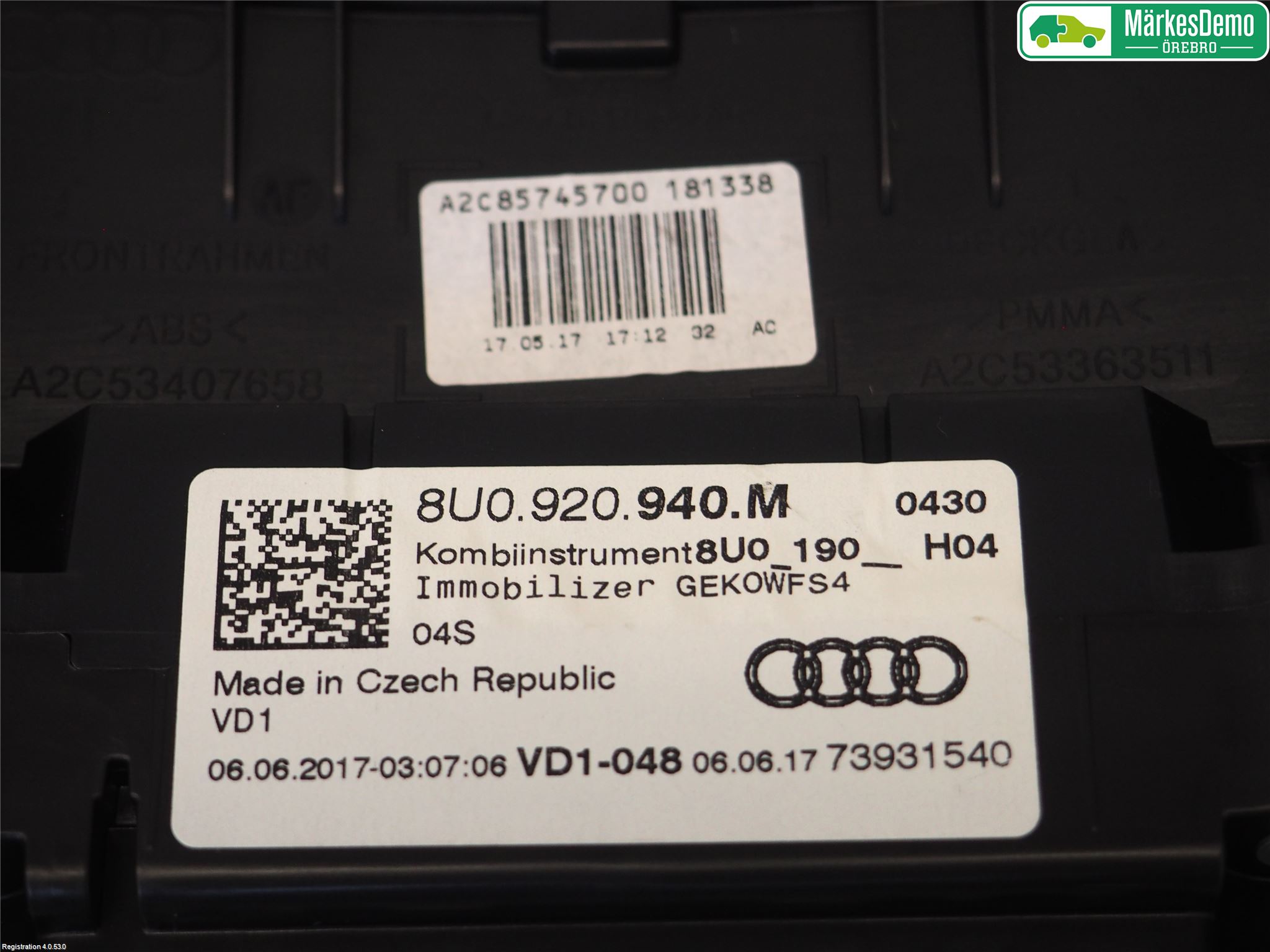 Audi Q3 8U 12-18 Instrument Komb