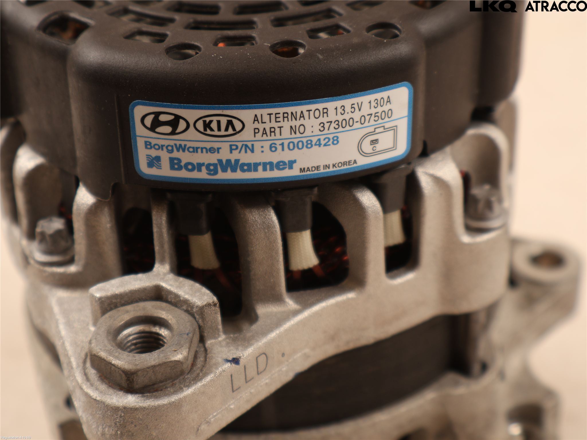 Kia PICANTO 17- Generator