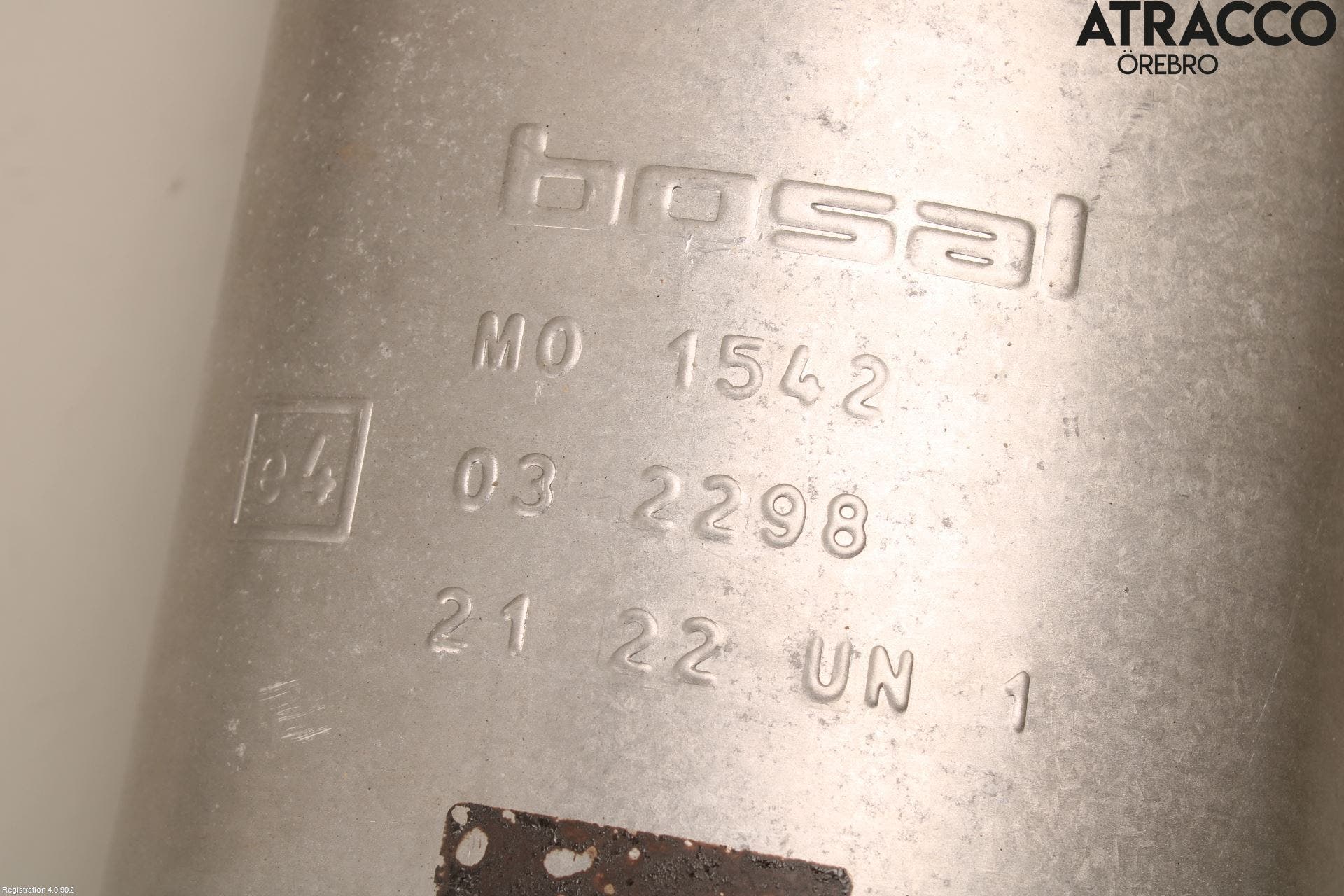 Nissan JUKE 10-14 Avgas Mellandämpare