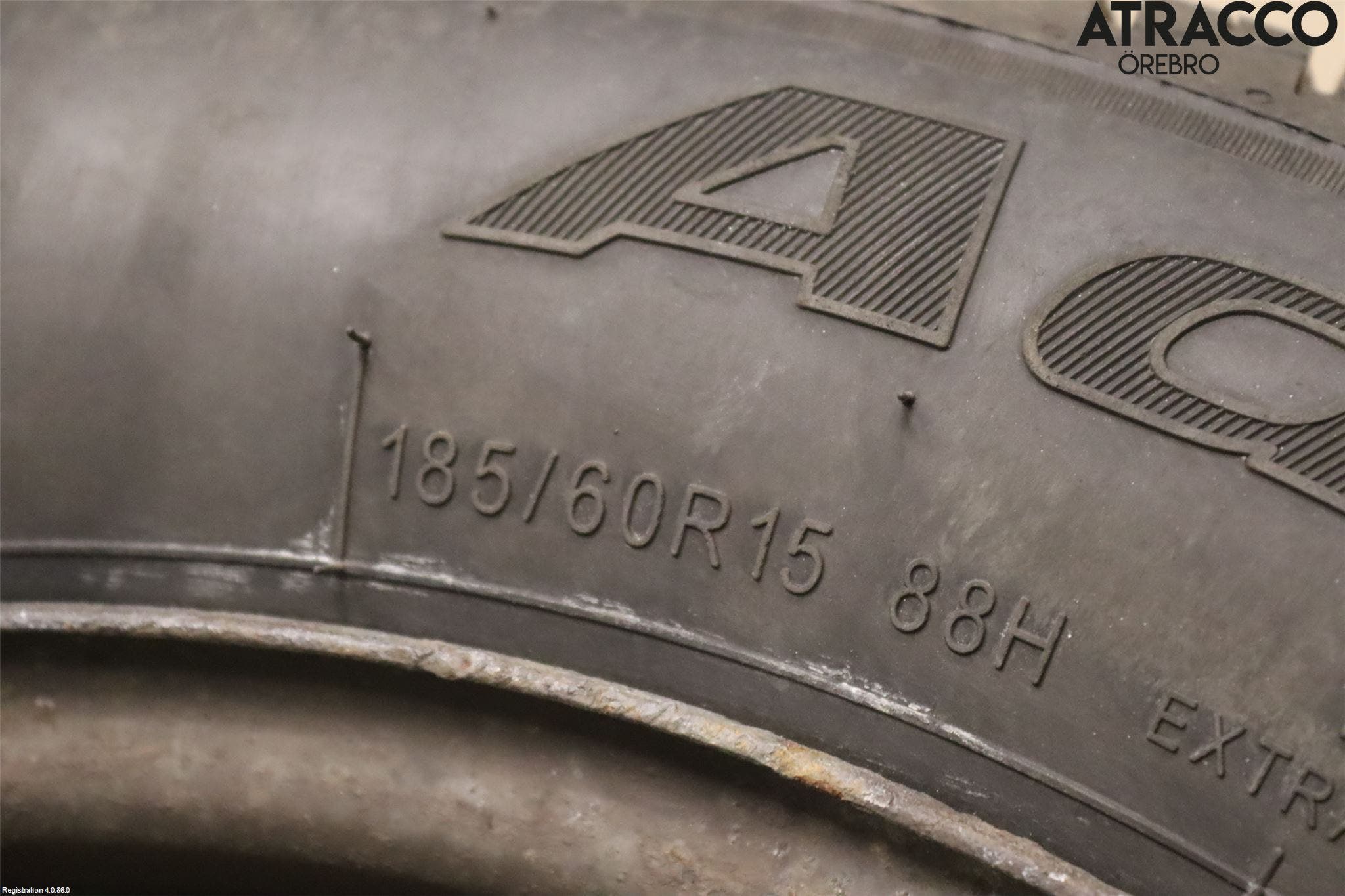 Skoda FABIA 15-21 Sommardäck Plåtfälg 4St