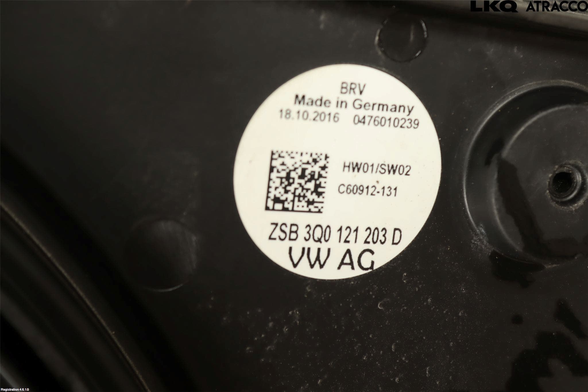 Volkswagen VW TIGUAN 16-24 Kylfläkt El