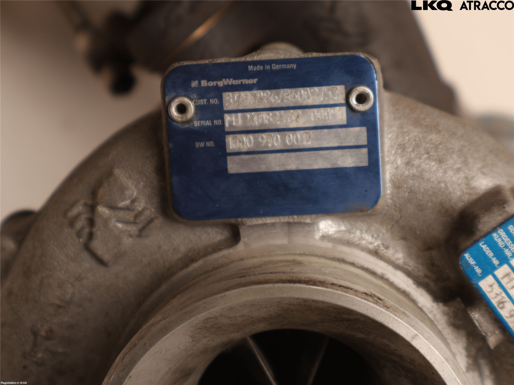 Volvo V60 11-13 Turboaggregat