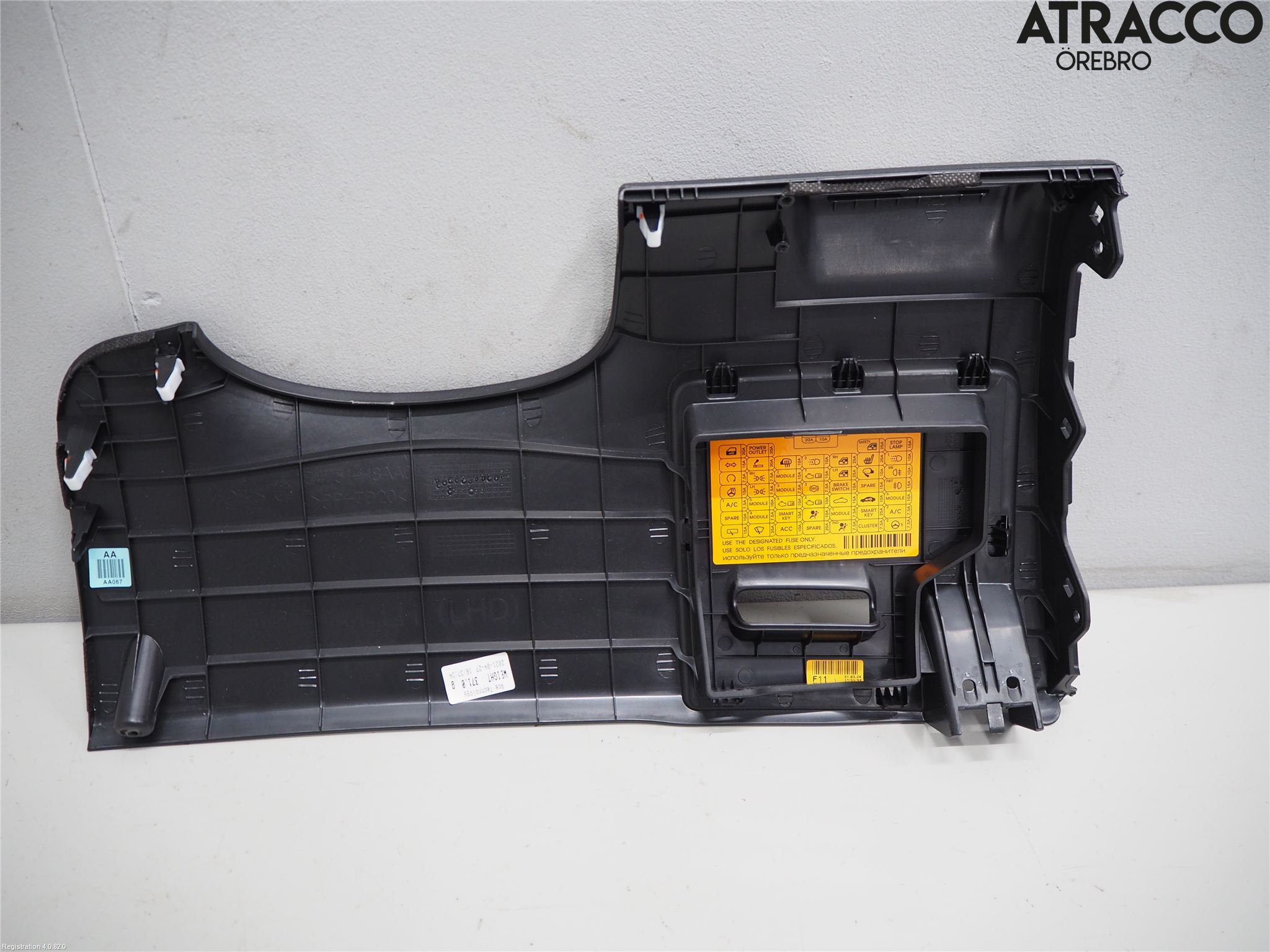 Kia RIO 17- Instrumentbräda Sparkskydd