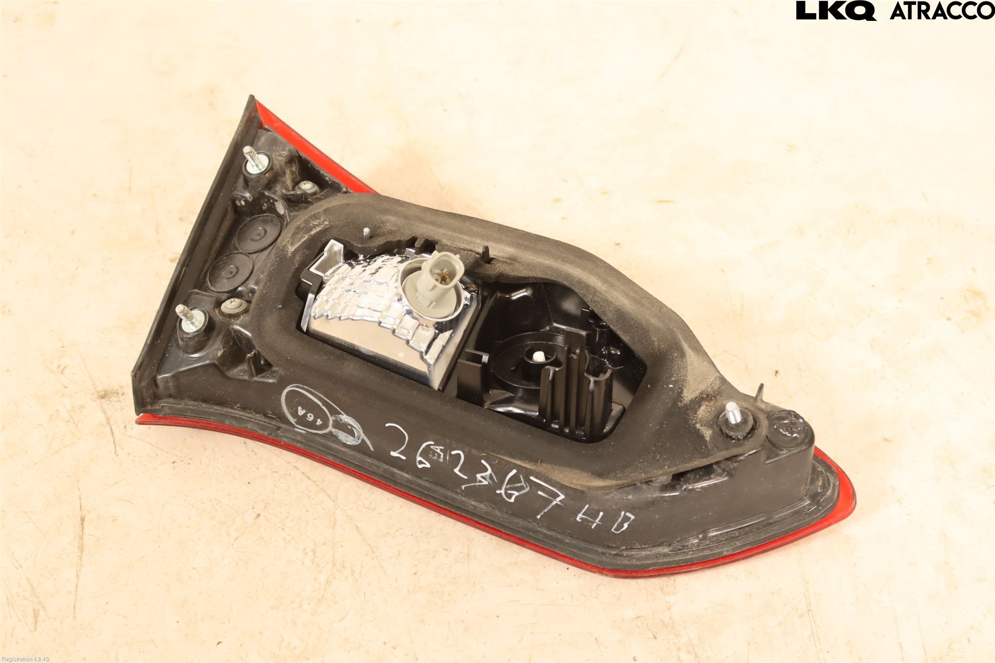 Toyota YARIS XP130 15-20 Bakljus Lucka Hö