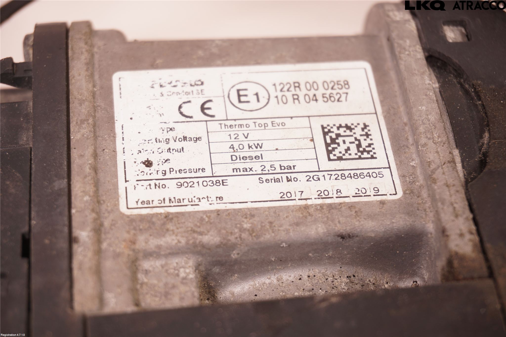 Citroen BERLINGO 08-18 Dieselvärmare