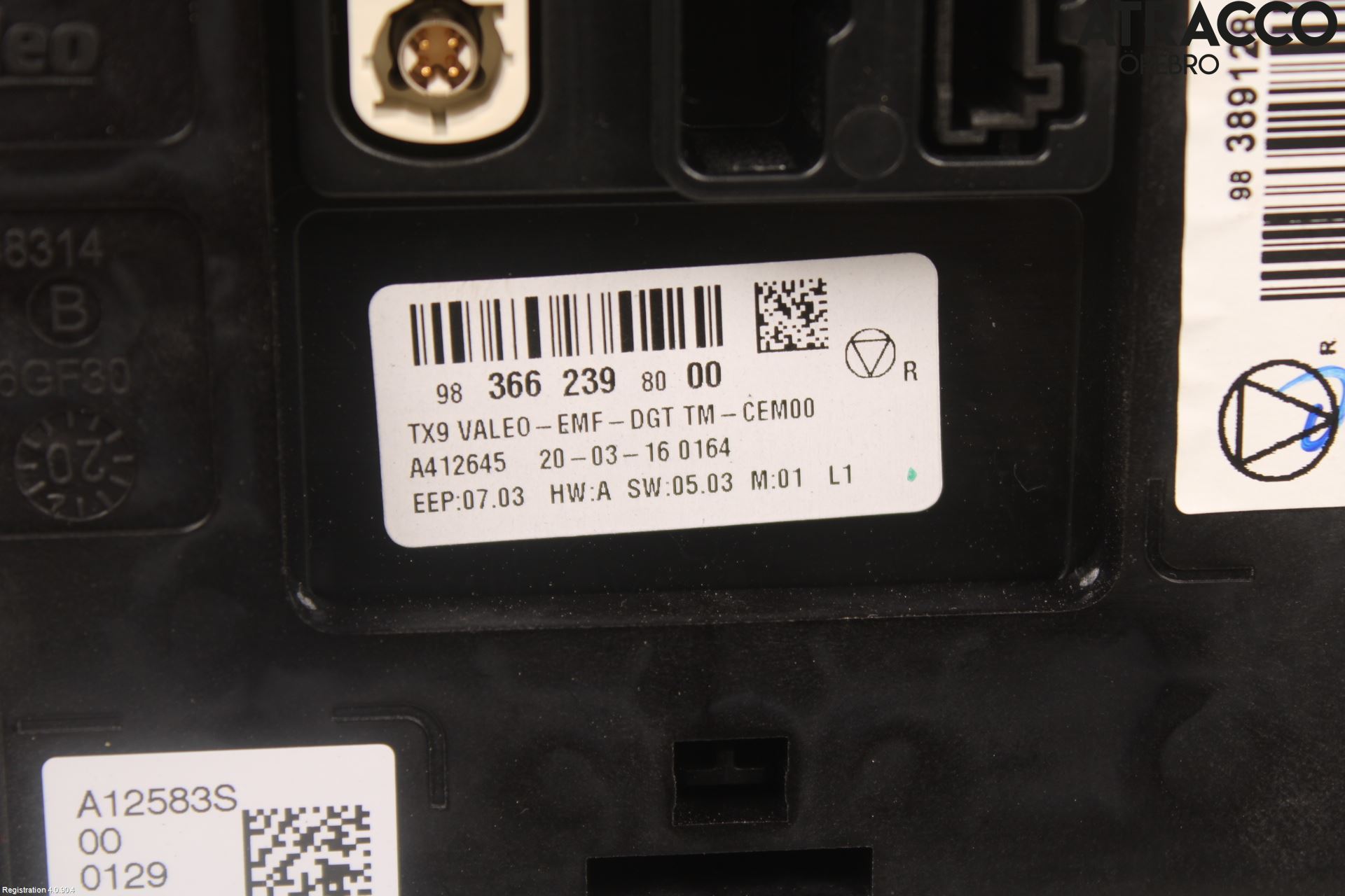 Citroen COTROEN C3 17-24 Bildskärm