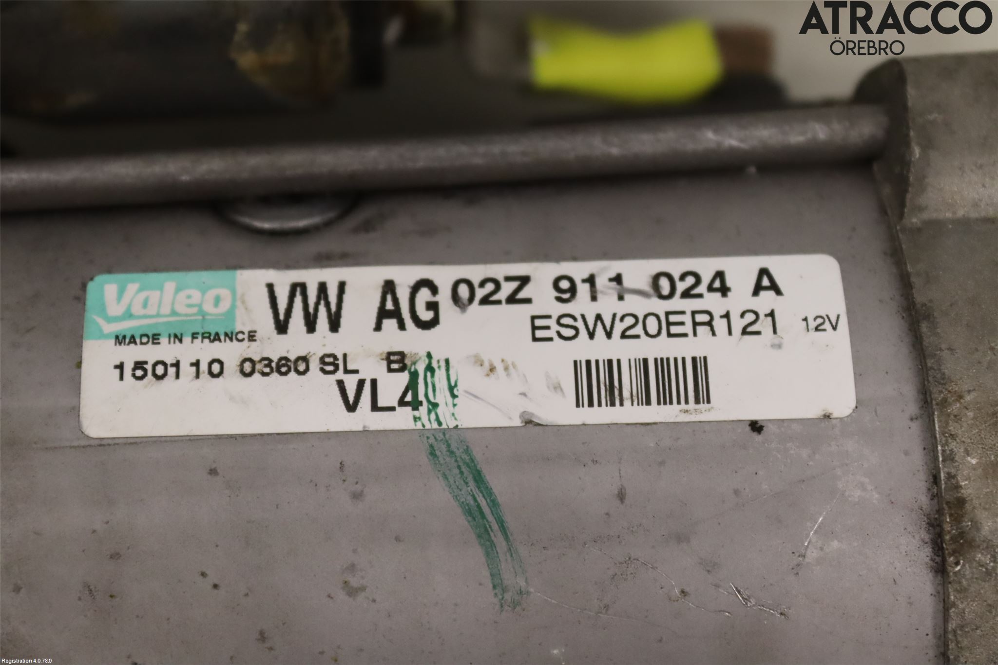 Audi A3/S3 05-13 Startmotor Diesel