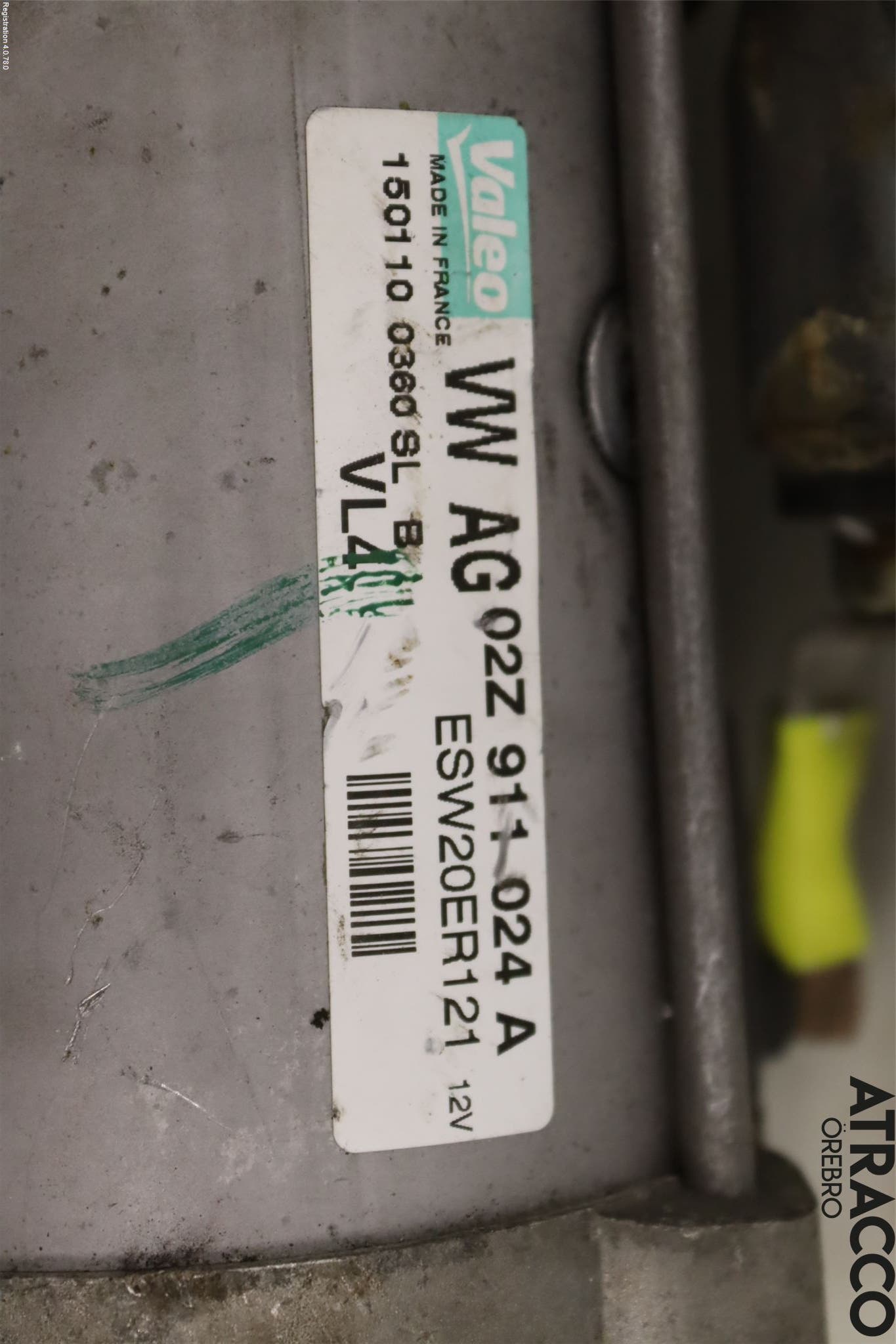 Audi A3/S3 05-13 Startmotor Diesel