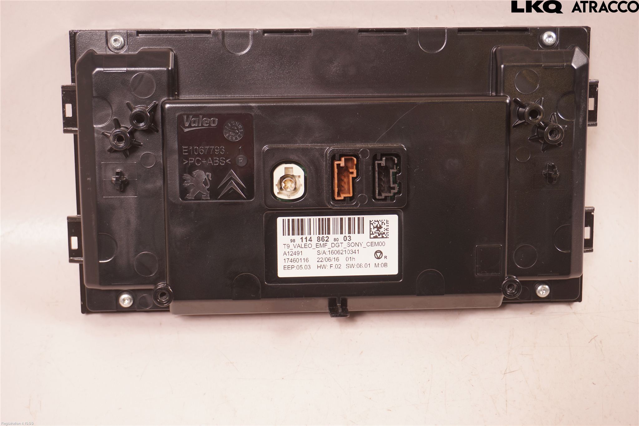 Peugeot 308 14-21 Bildskärm