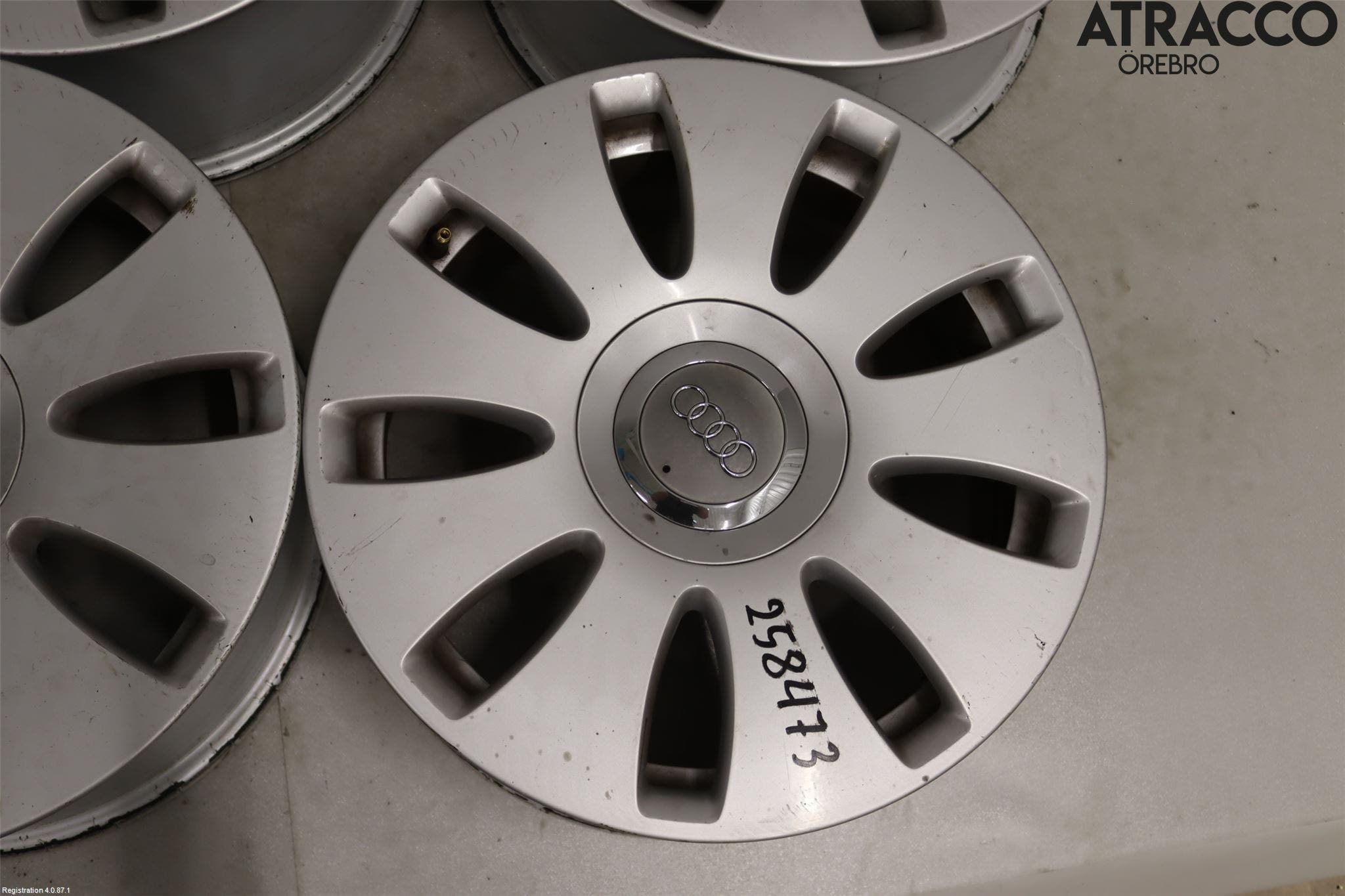 Audi A4/S4 05-07 Fälgsats Aluminium