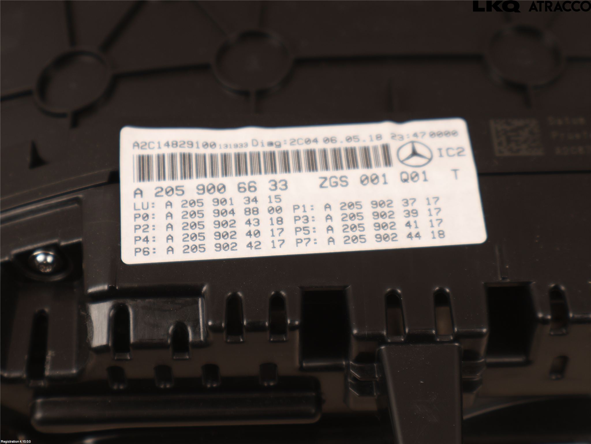 Mercedes-Benz MB C-KLASS (W205) 14-21 Instrument Komb