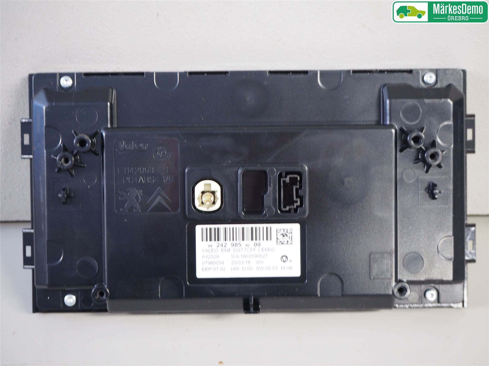 Peugeot 308 14-21 Bildskärm