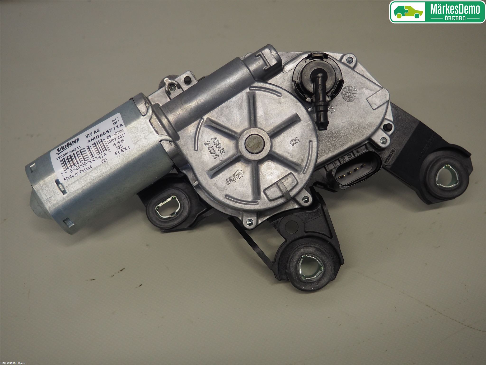 Audi A4/S4 B9 16-19 Torkarmotor Baklucka