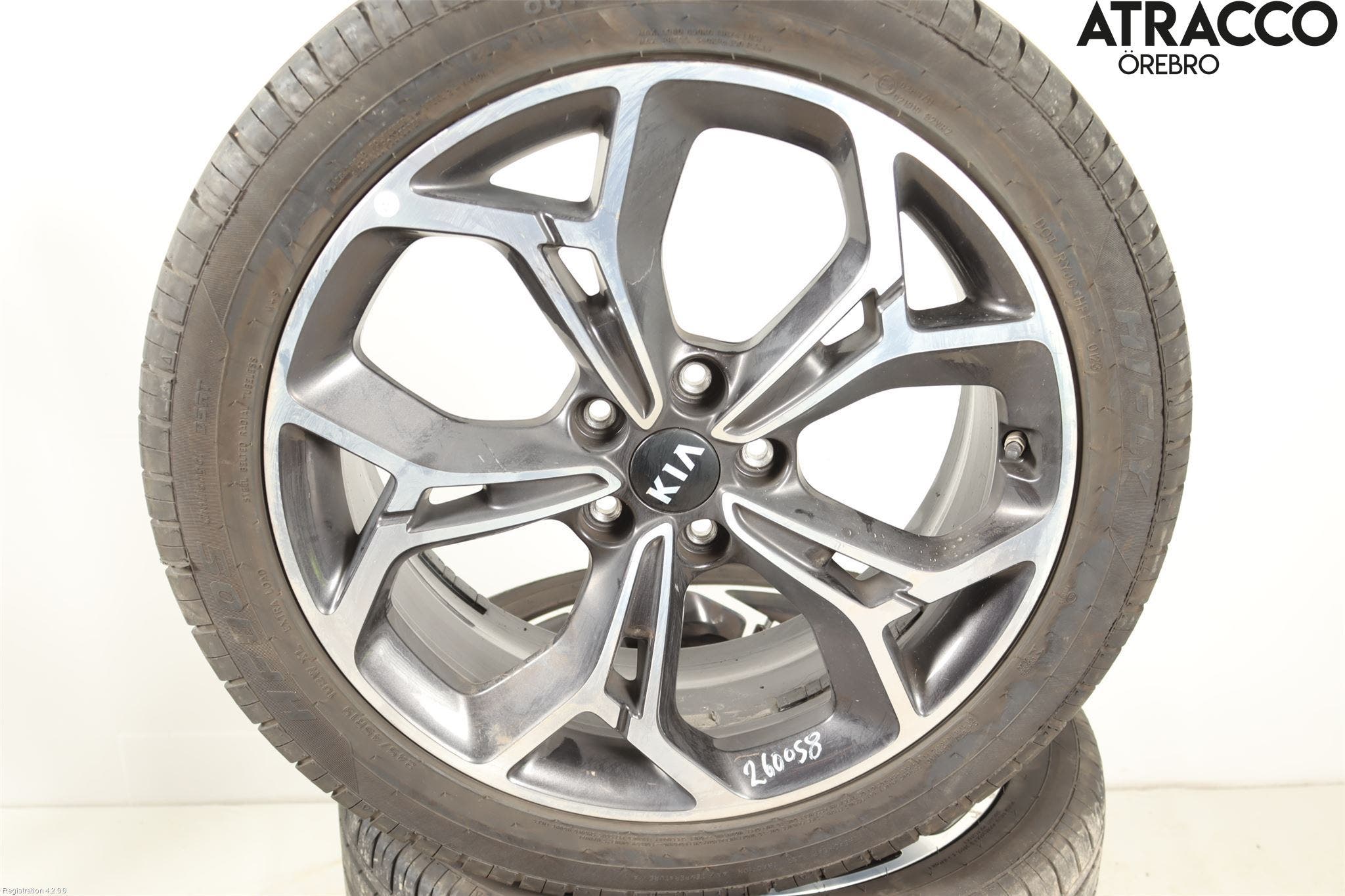 Kia SPORTAGE (QL) 16-21 Sommardäck Alumfälg 4St