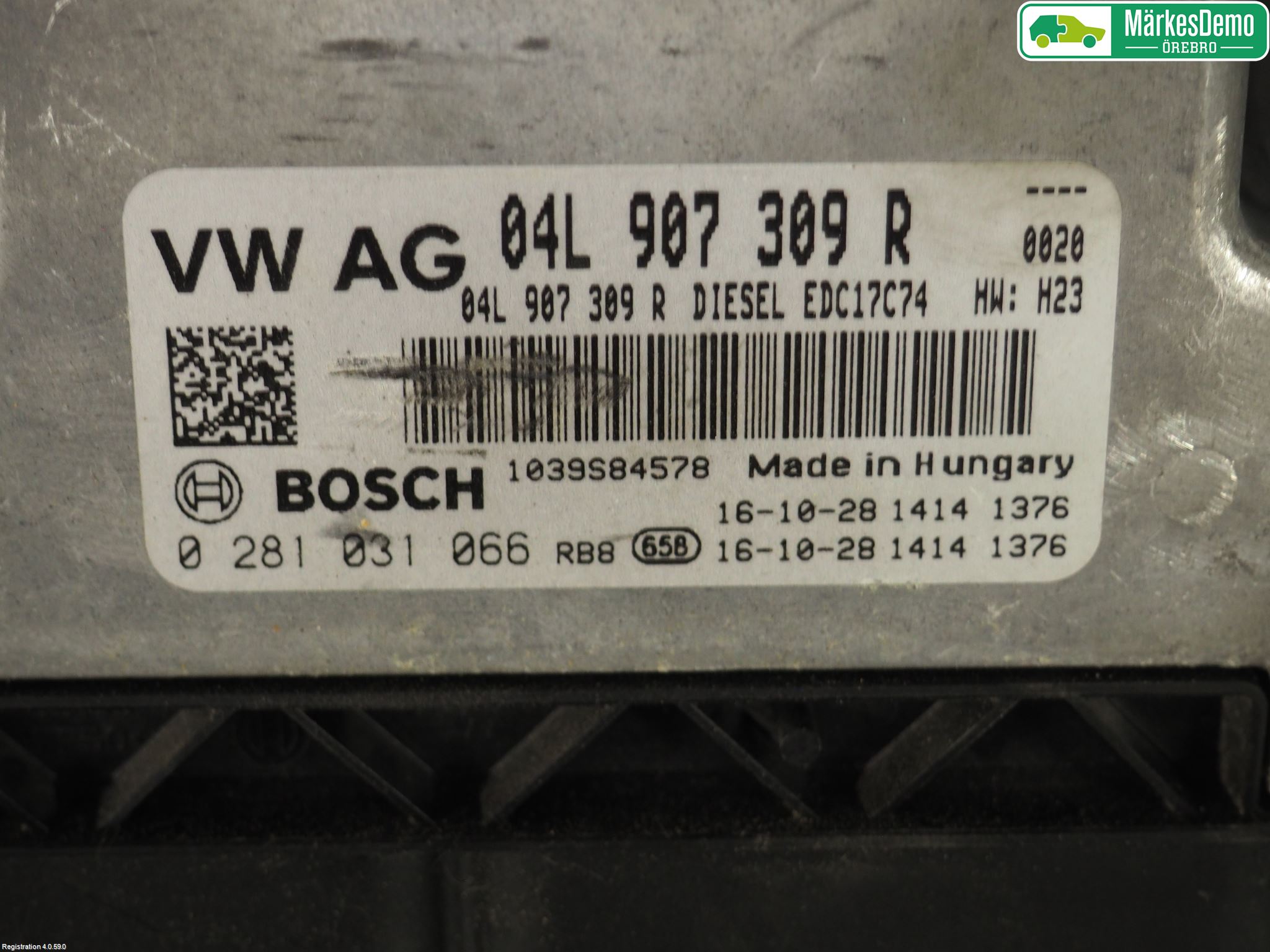 Skoda OCTAVIA (5E) 13-20 Styrenhet Insprut Bensin