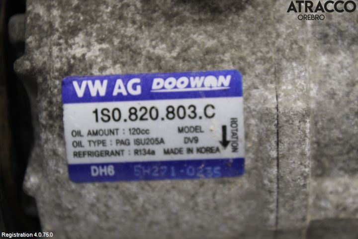 Volkswagen VW UP! / E-UP! Ac Kompressor
