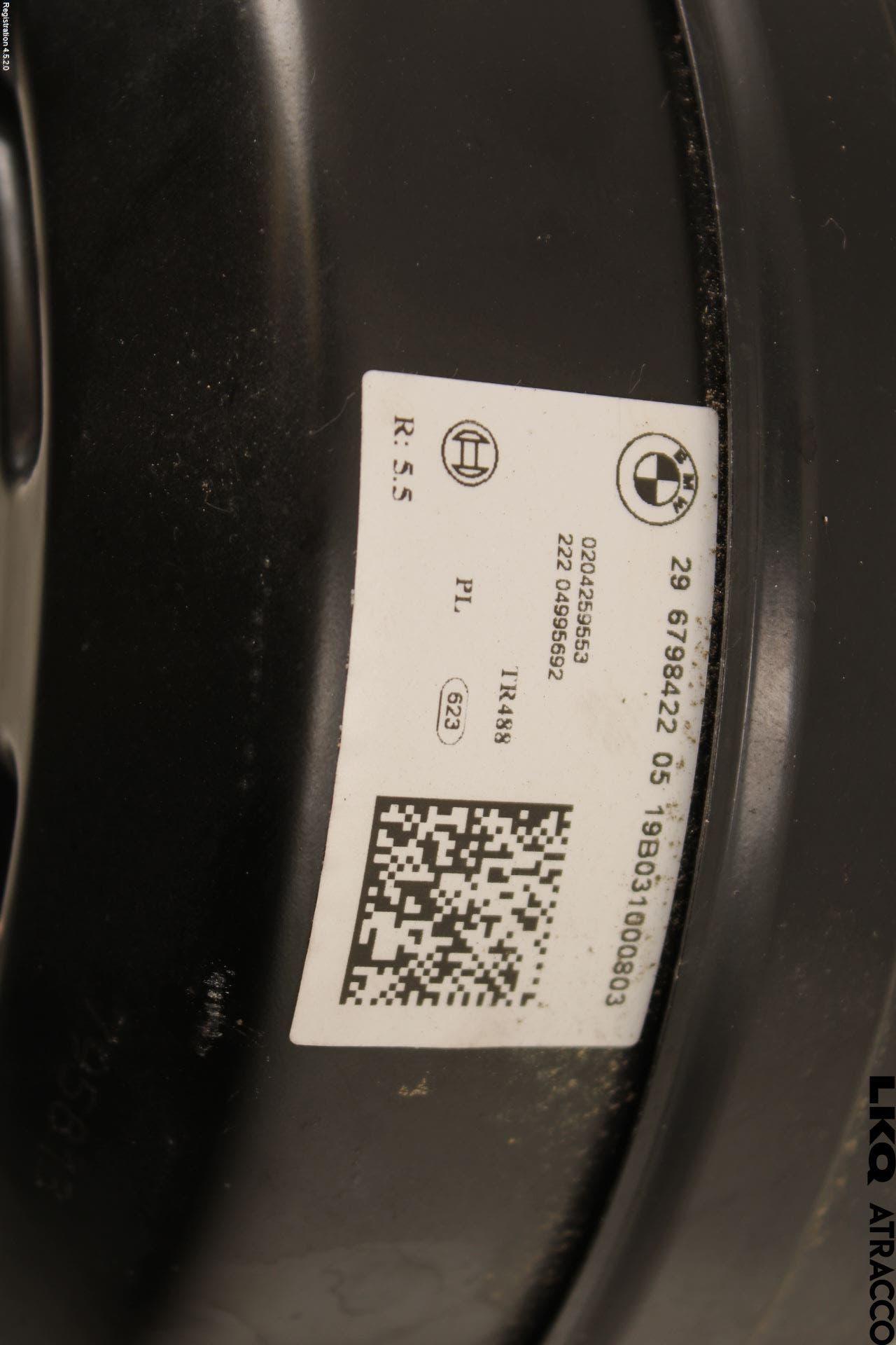 BMW 3 F30/F31/F80 12-19 Bromsservo