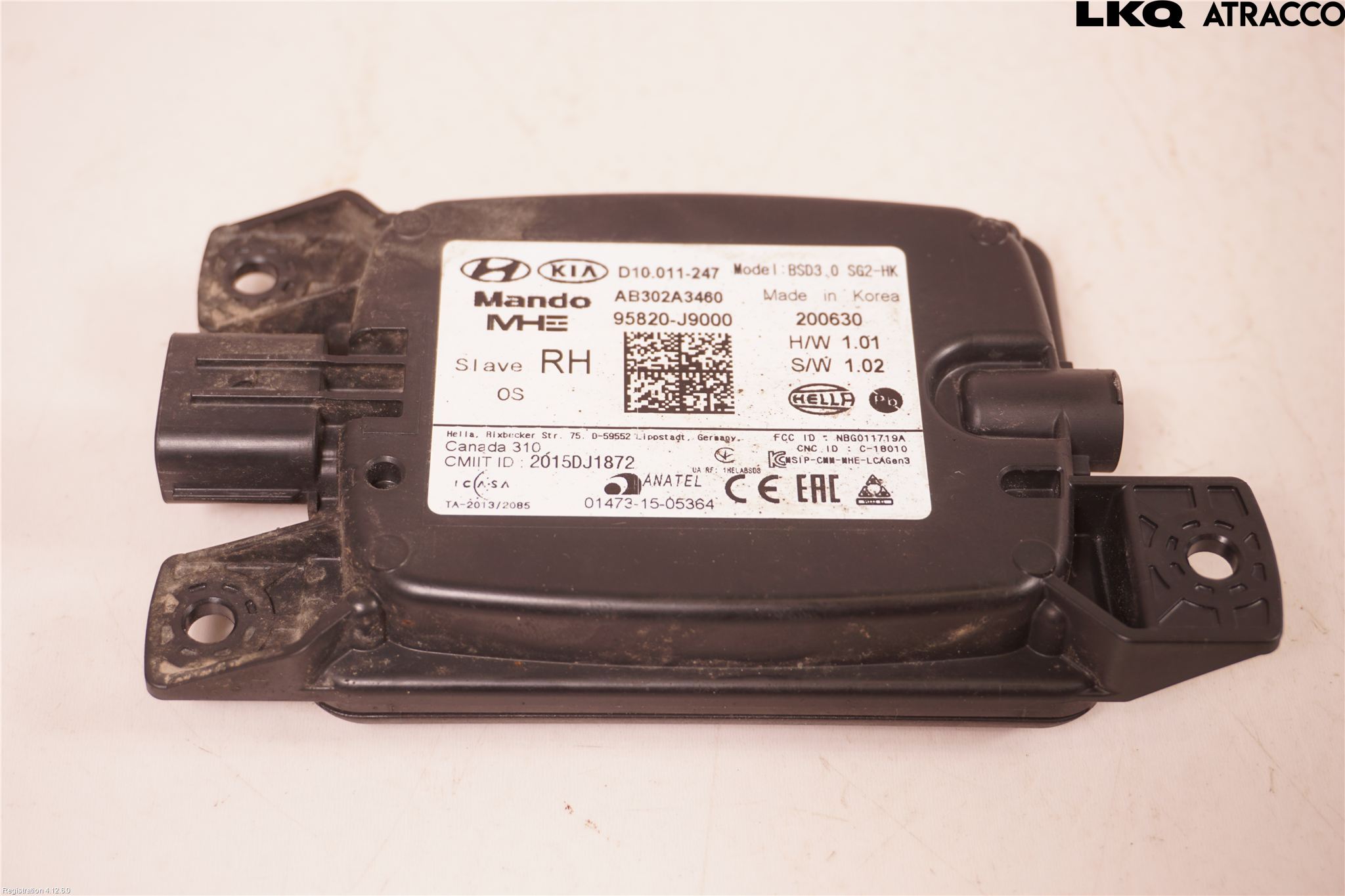 Hyundai KONA/ELECTRIC OS 18-23 Sensor Aktivt Kollisionsskydd