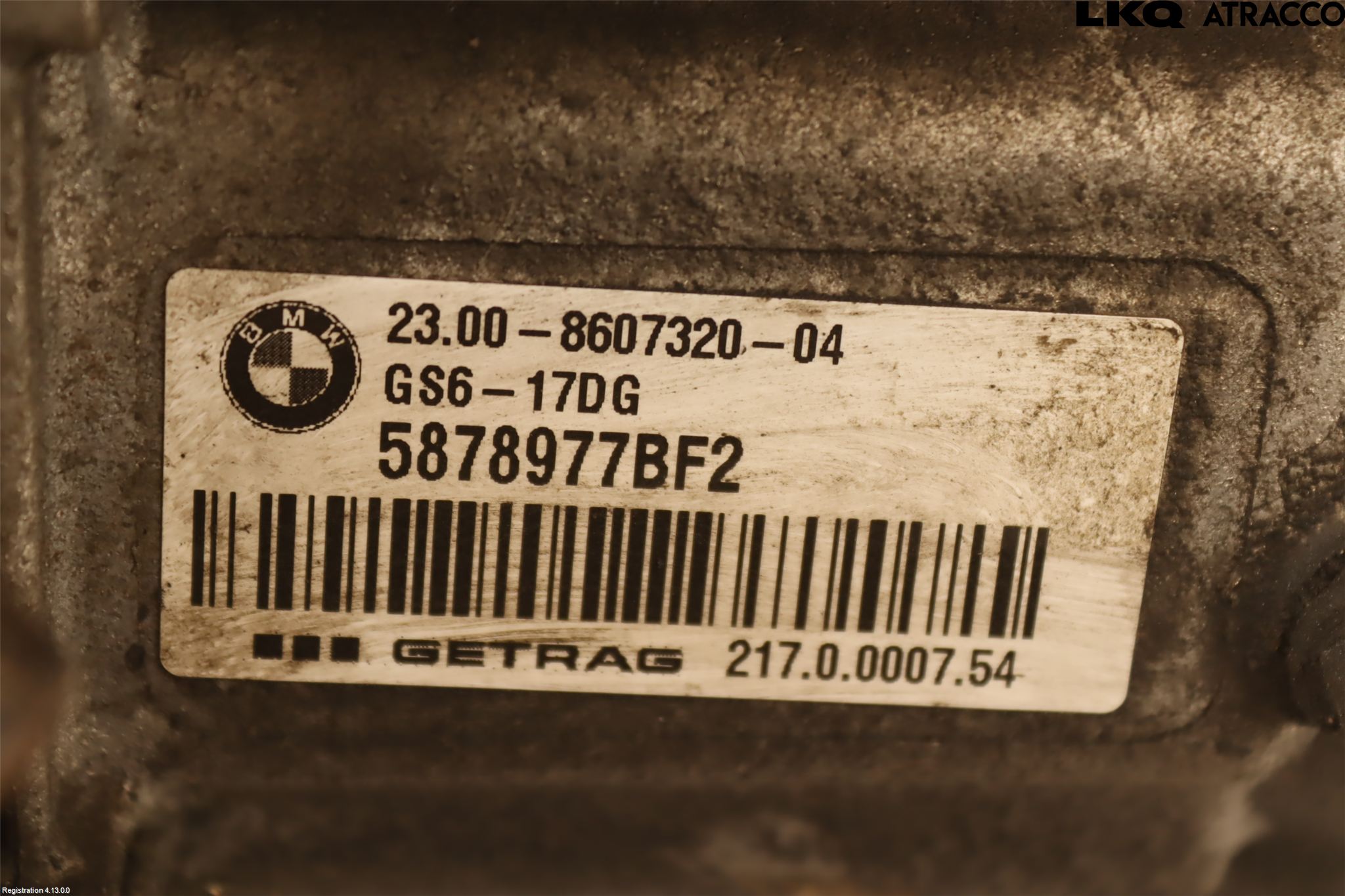 BMW 3 GT F34 13-19 Växellåda Man 6 Vxl