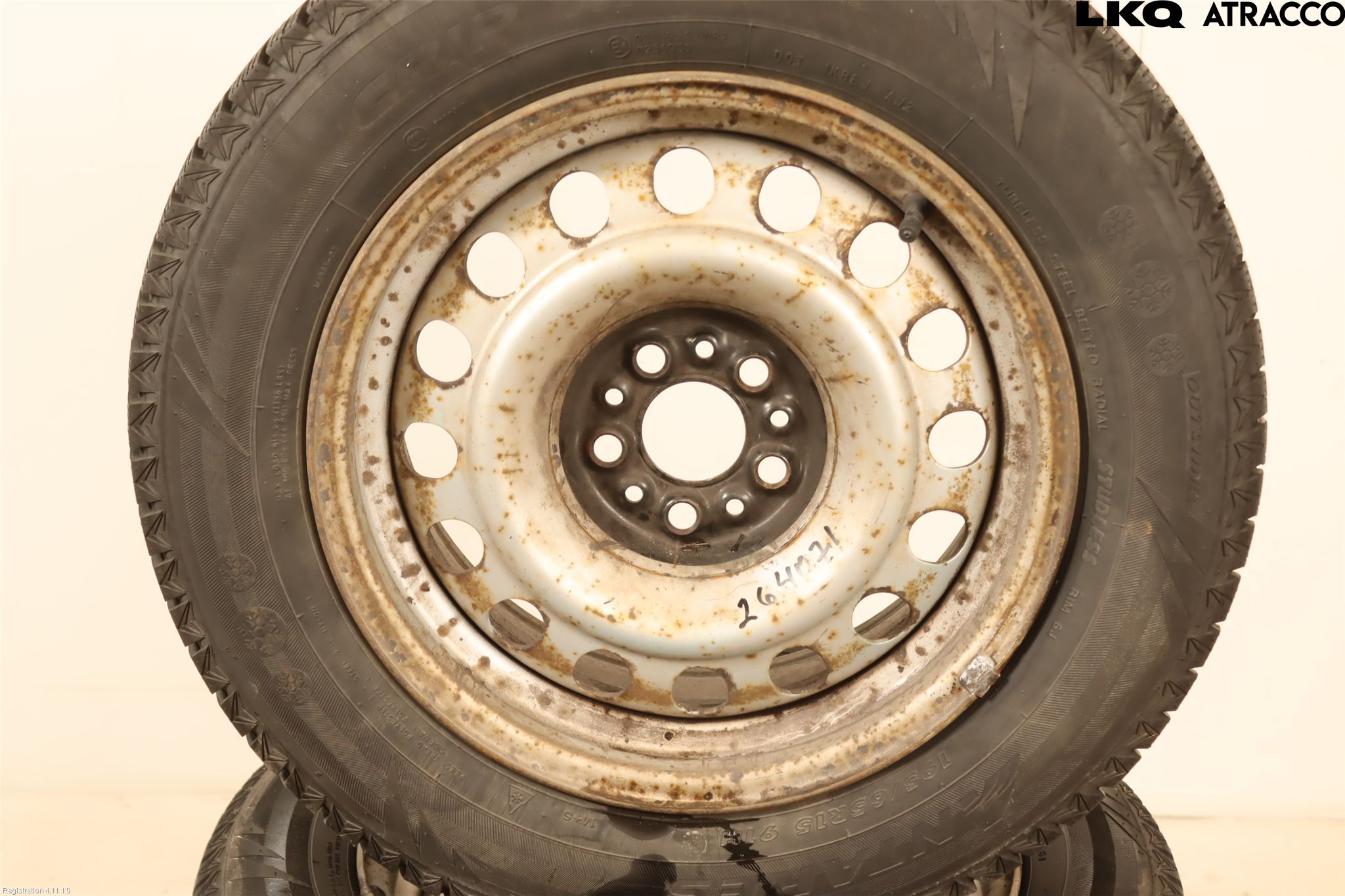 Citroen JUMPY -07 Vinterdäck Plåtfälg 4St