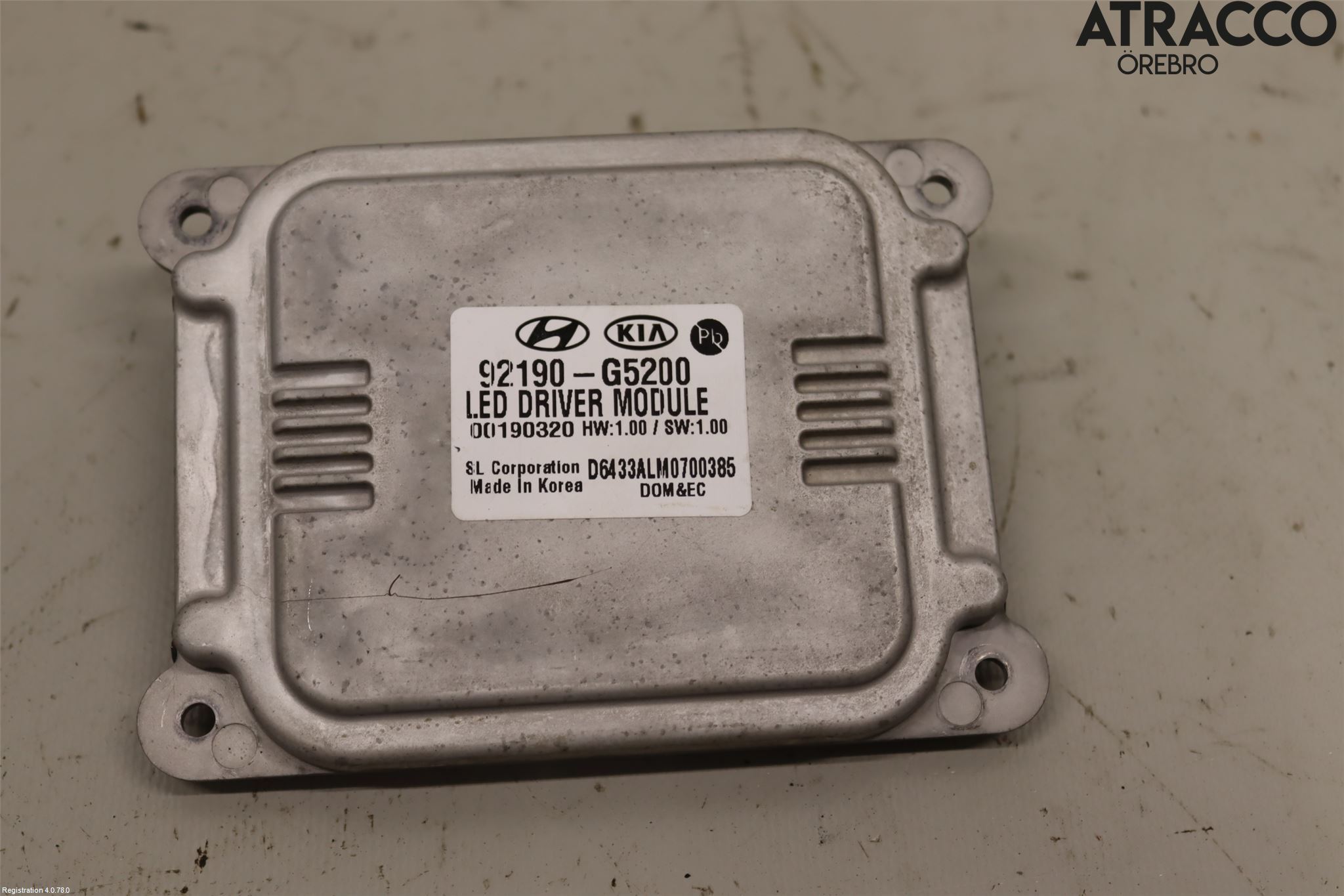 Kia NIRO (DE) 17-22 Styrenhet Strålkastare