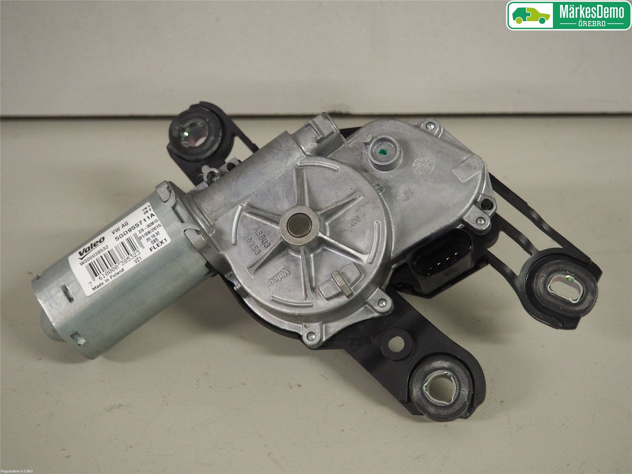 Volkswagen VW GOLF / E-GOLF VII 13-20 Torkarmotor Baklucka