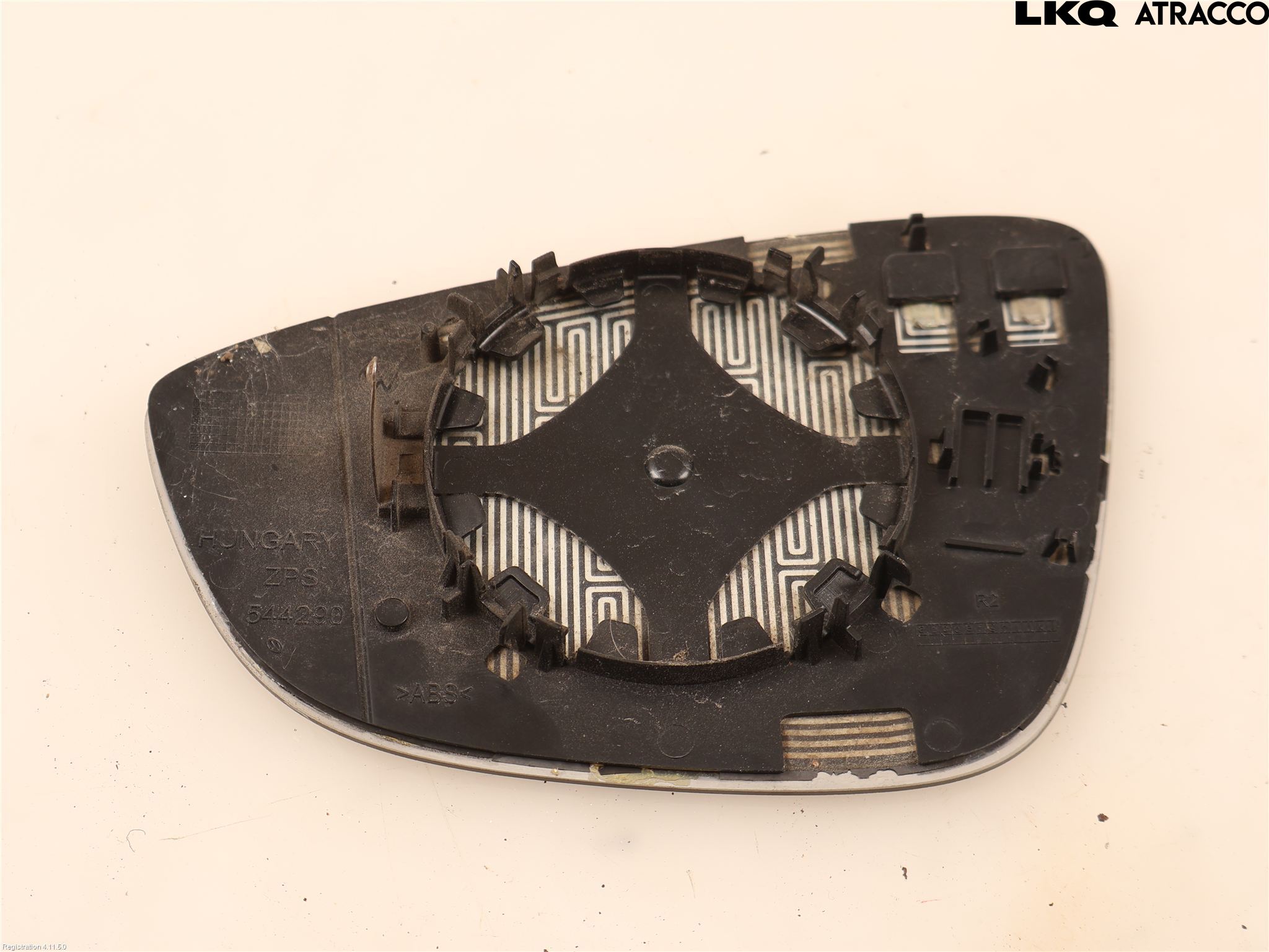 Volkswagen VW SCIROCCO 09-17 Spegelglas Hö