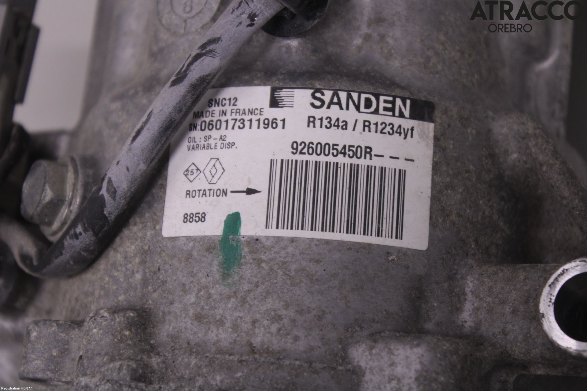 Nissan JUKE 20- Ac Kompressor