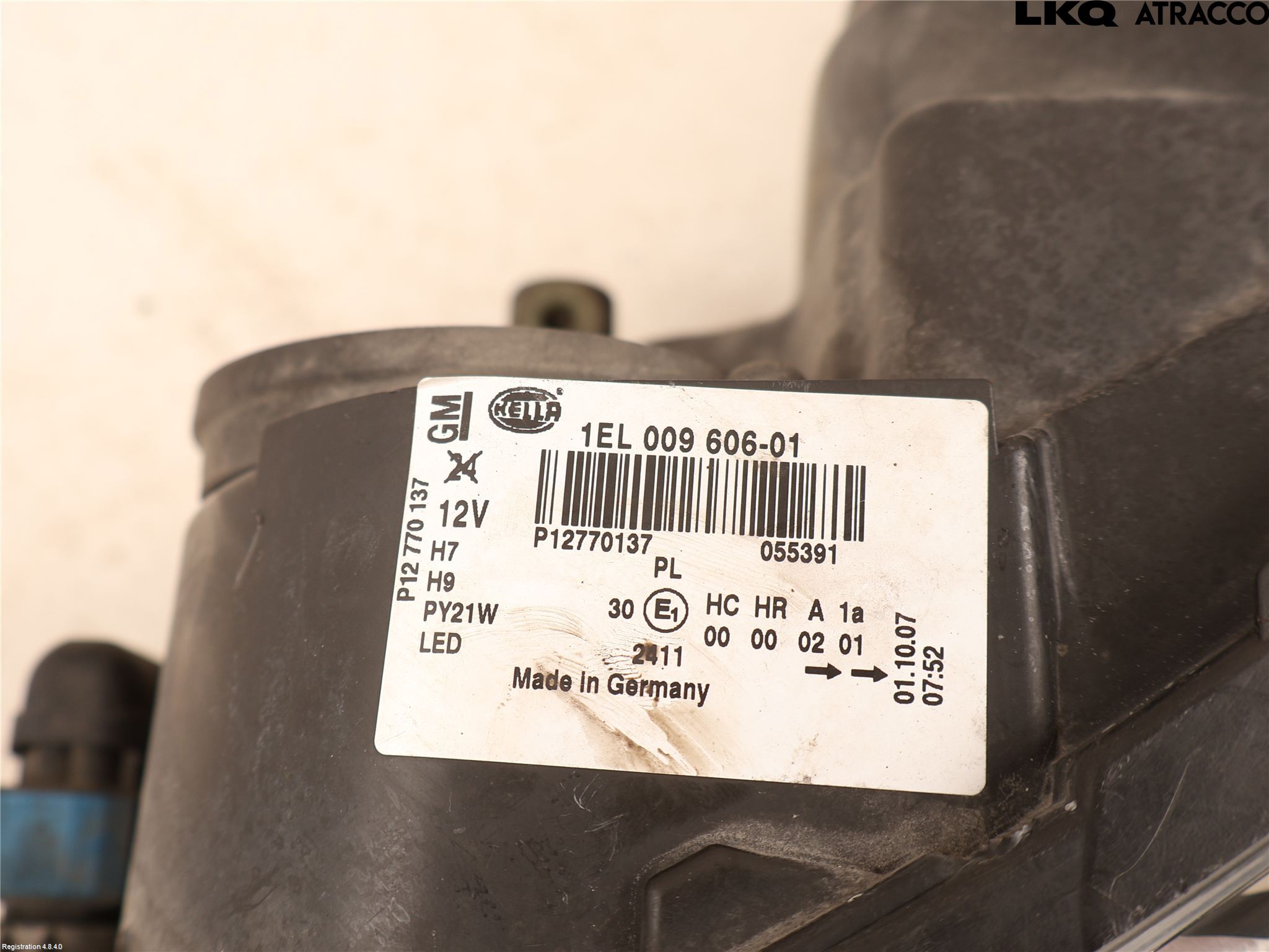 Saab 9-3 VER2/VER3 08-15 Strålkastare Vänster