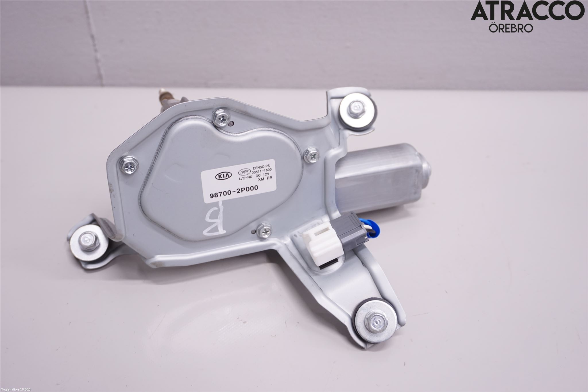 Kia SORENTO 10-14 Torkarmotor Baklucka