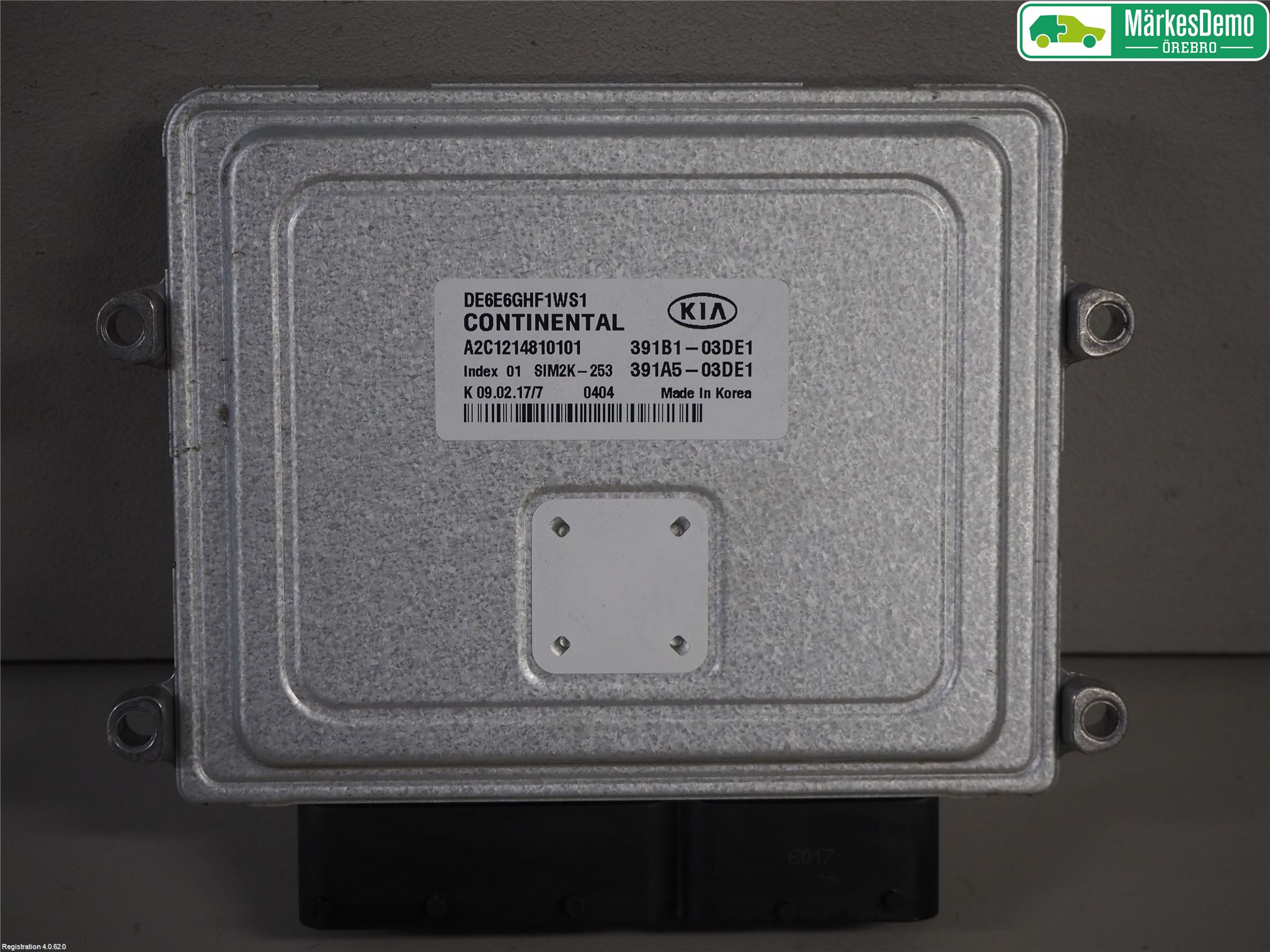Kia NIRO (DE) 17-22 Styrenhet Insprut Bensin