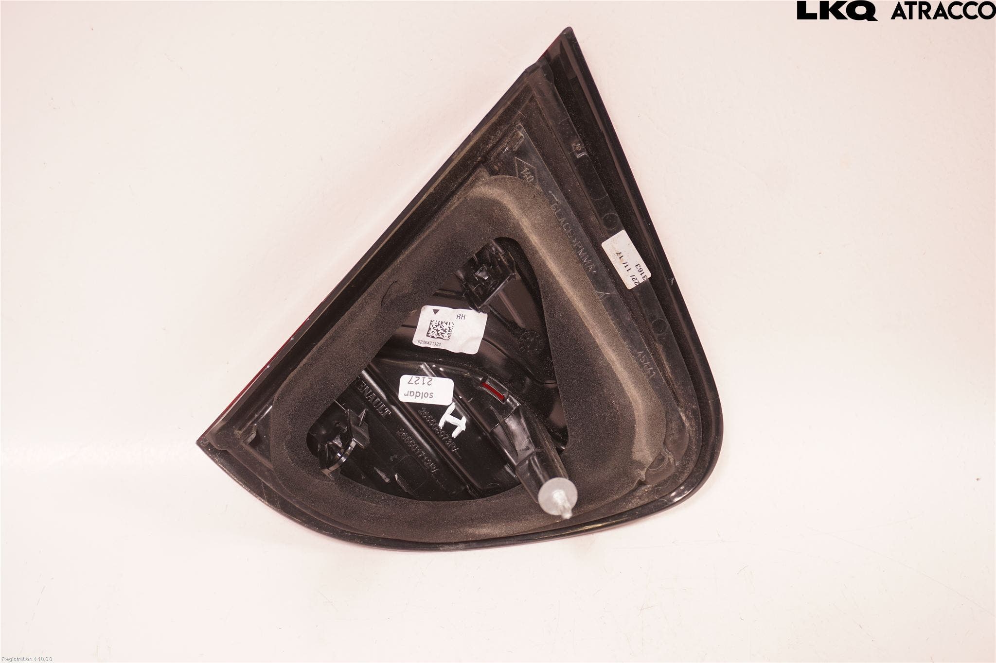 Renault CAPTUR 13-19 Bakljus Lucka Hö