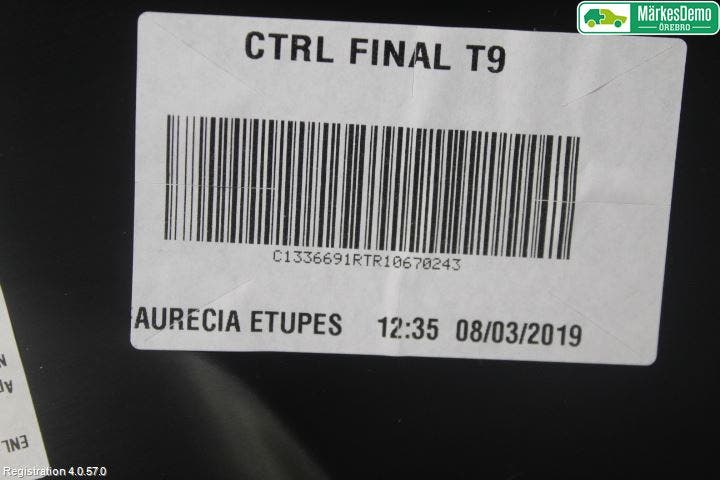 Peugeot 308 14-21 Dörrklädsel Vä