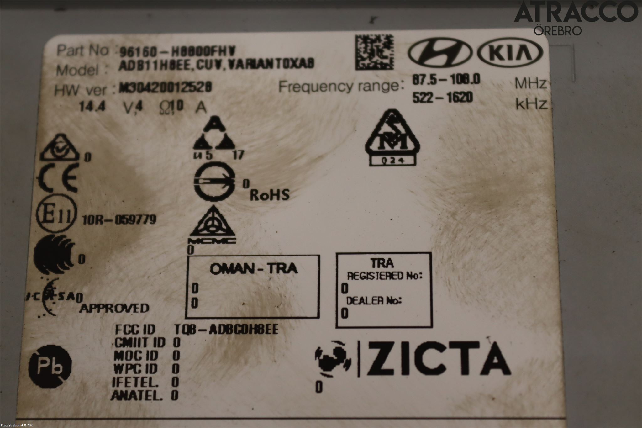 Kia STONIC 18->> Cd Radio - Multimediapanel