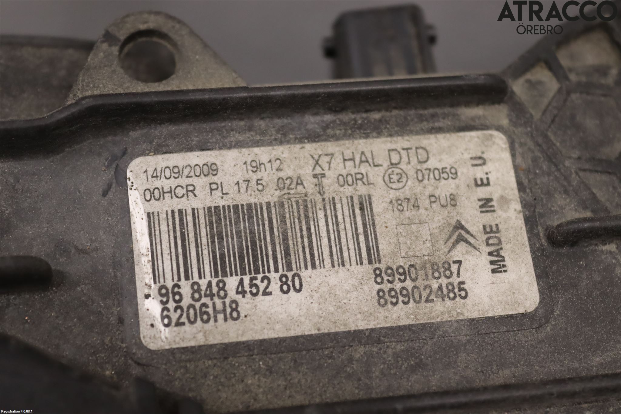 Citroen C5 08-17 Strålkastare Höger