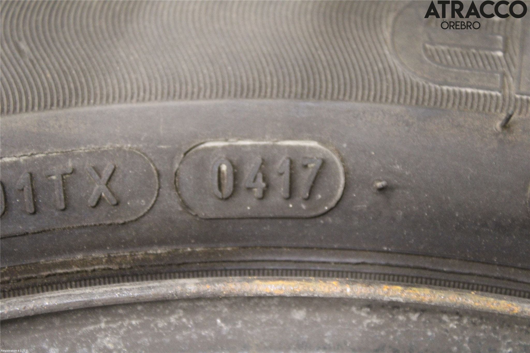 Peugeot PEUGOT 208 16-19 Sommardäck Plåtfälg 4St