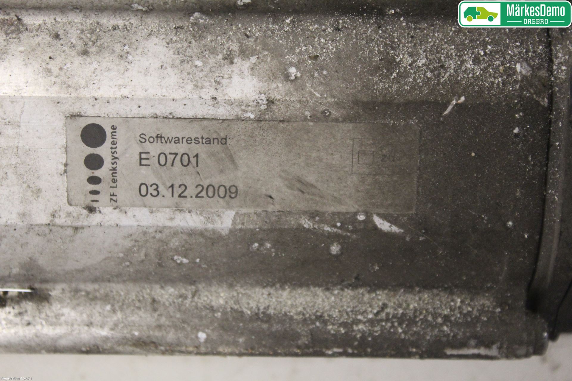 BMW X6 E71/E72   08-14 Styrväxel Servo -Snäcka