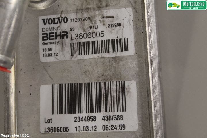 Volvo S60 11-13 Oljekylare Motor