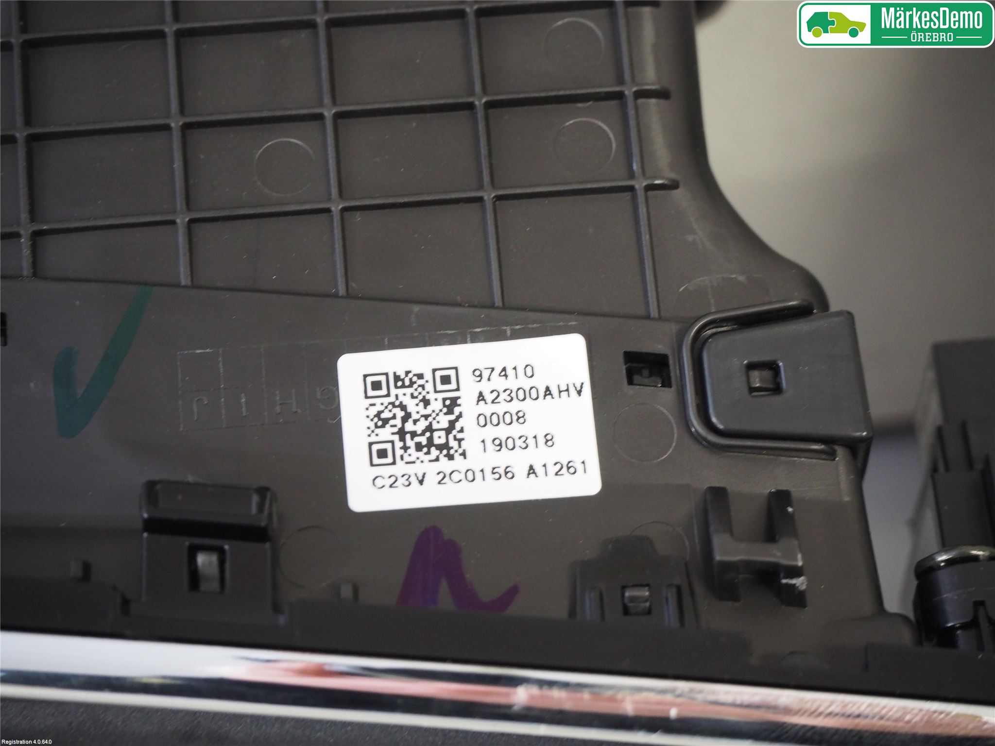 Kia CEED 12-18 Defrosterkanal-Munstycke