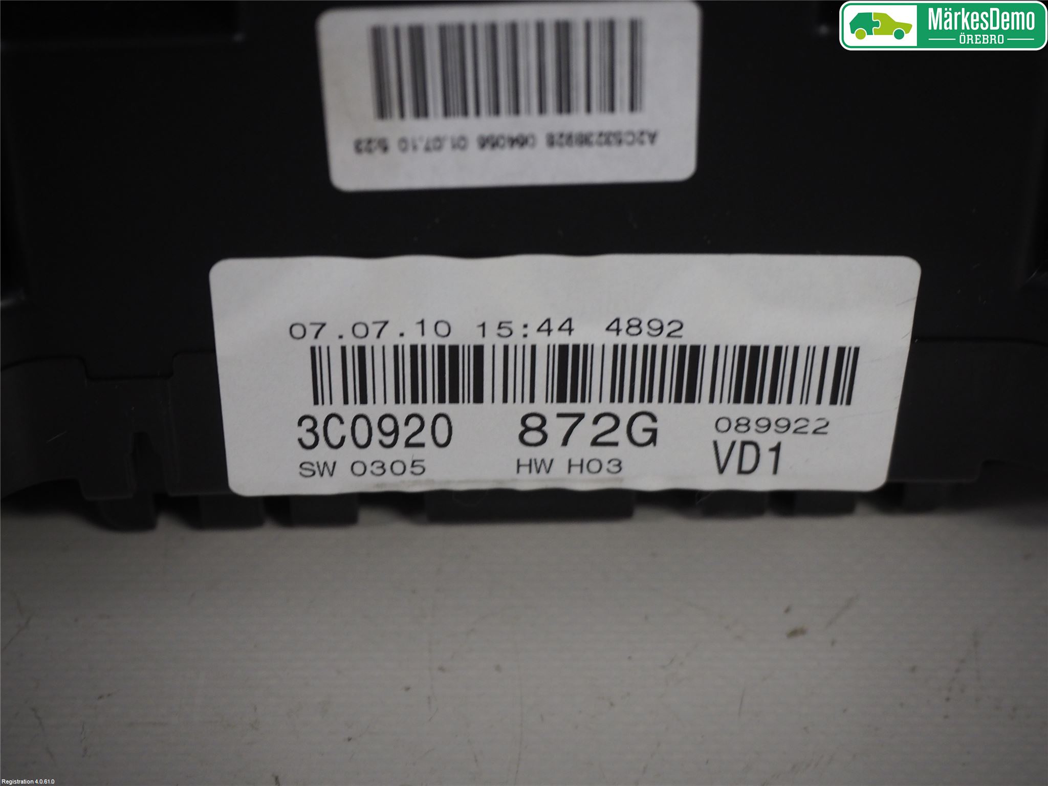 Volkswagen VW PASSAT 05-11 Instrument Komb