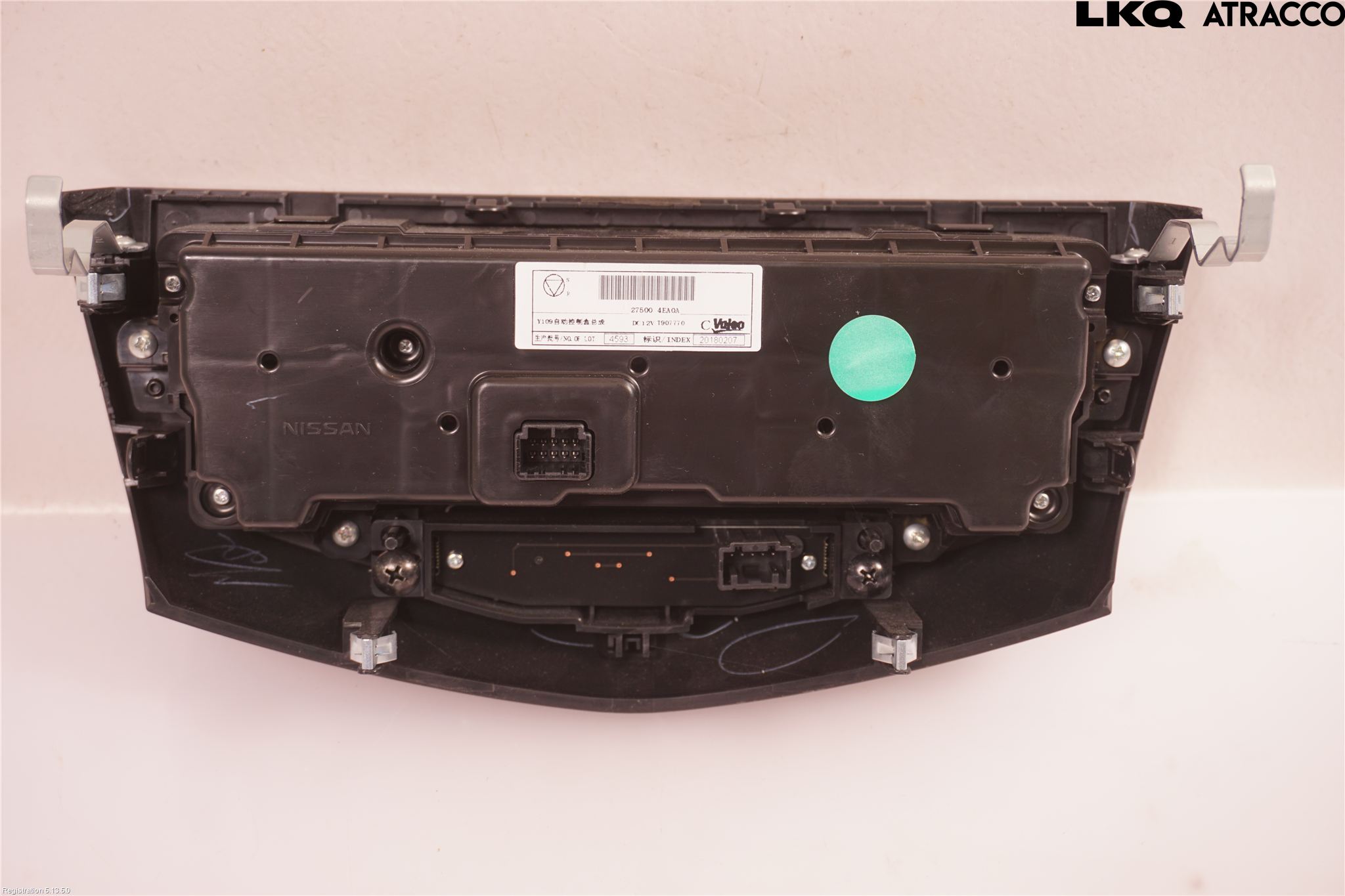 Nissan QASHQAI 17-21 Ac Styrenhet Ac Manöveren
