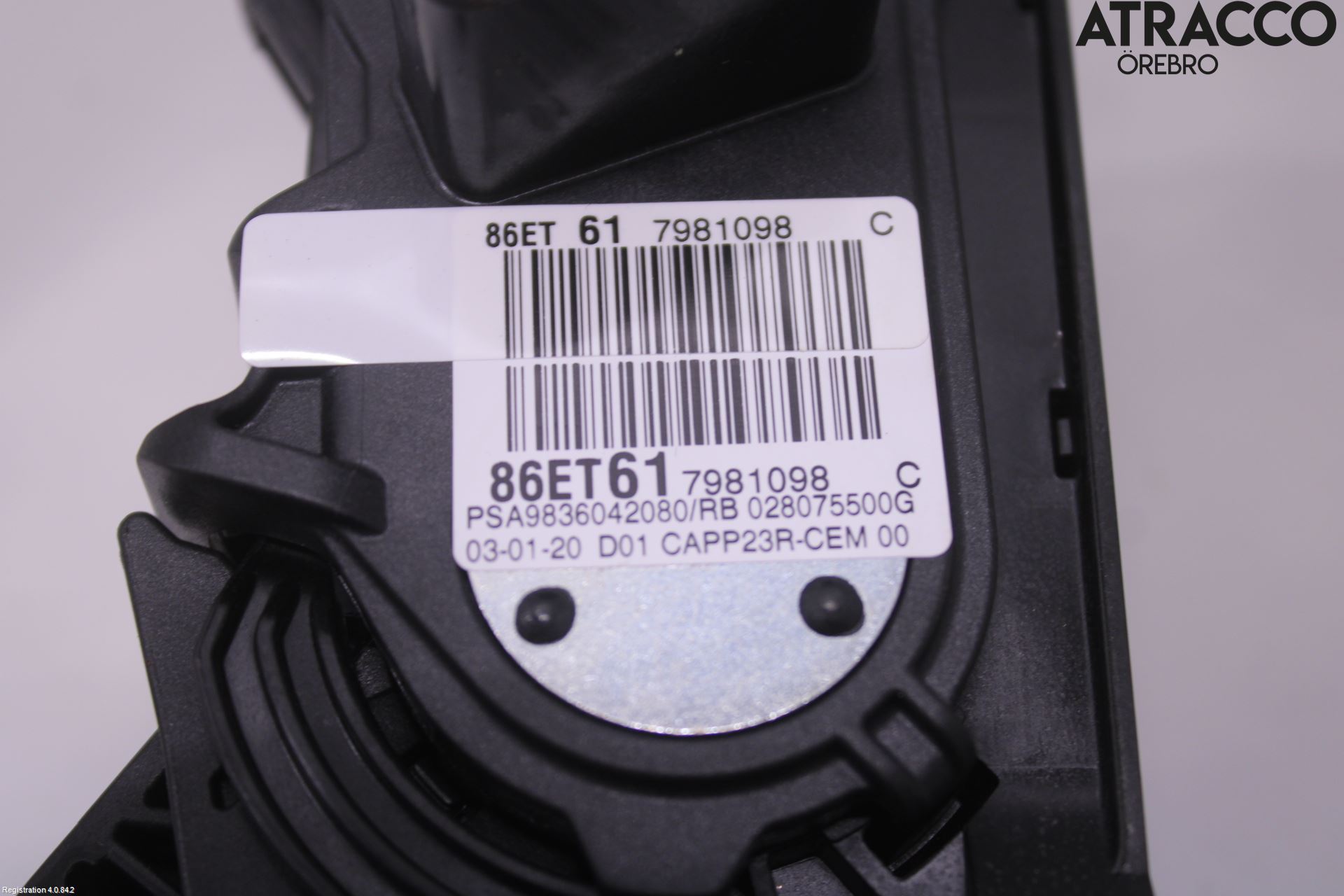 Peugeot 308 14-21 Gaspedal