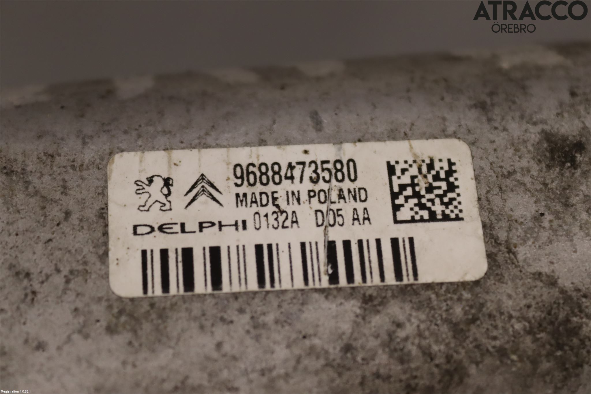 Peugeot 508 11-18 Laddluft-Intercooler Kyl