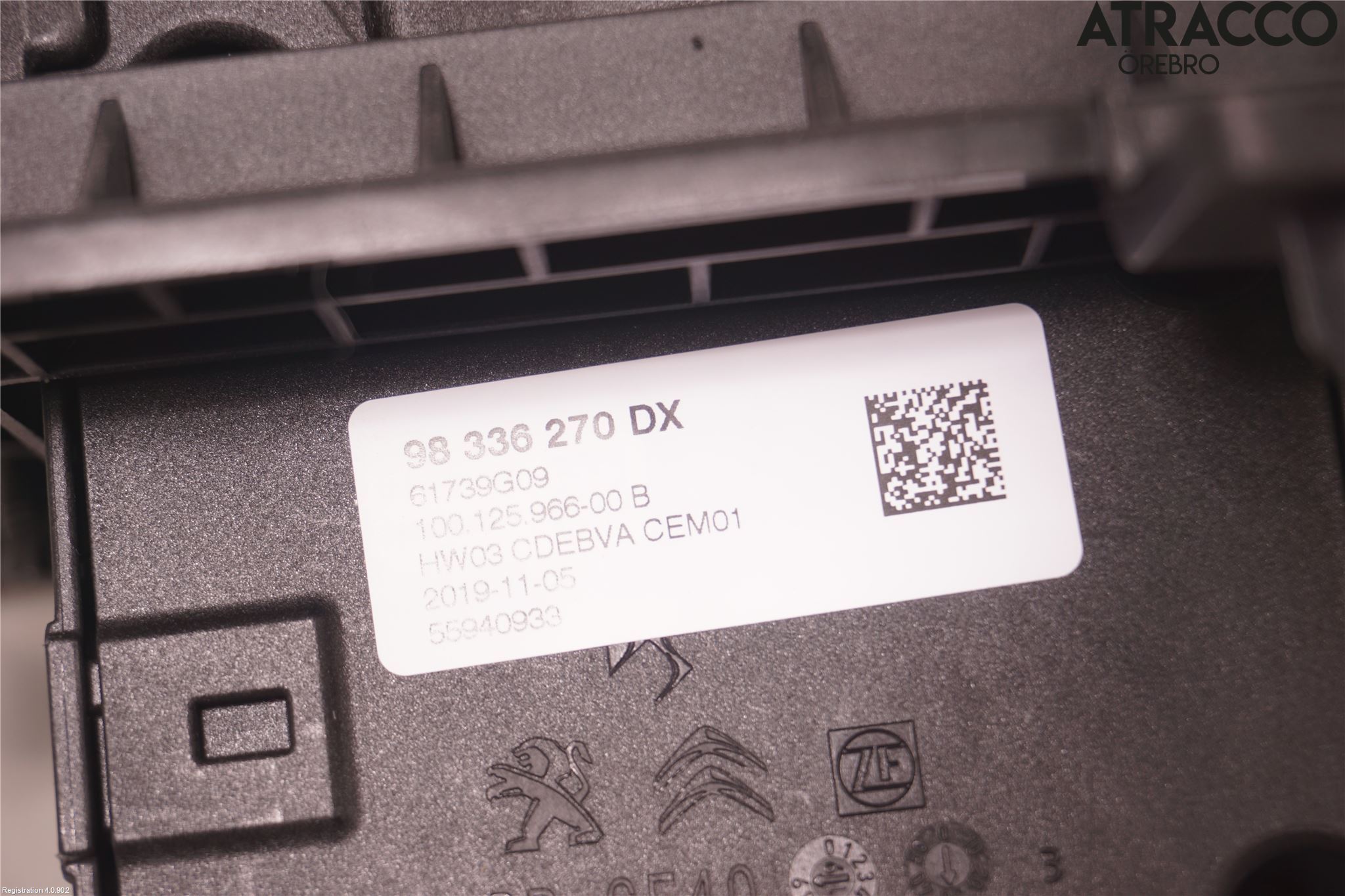 Citroen DS 7 CROSSBACK 19-23 Växelspak